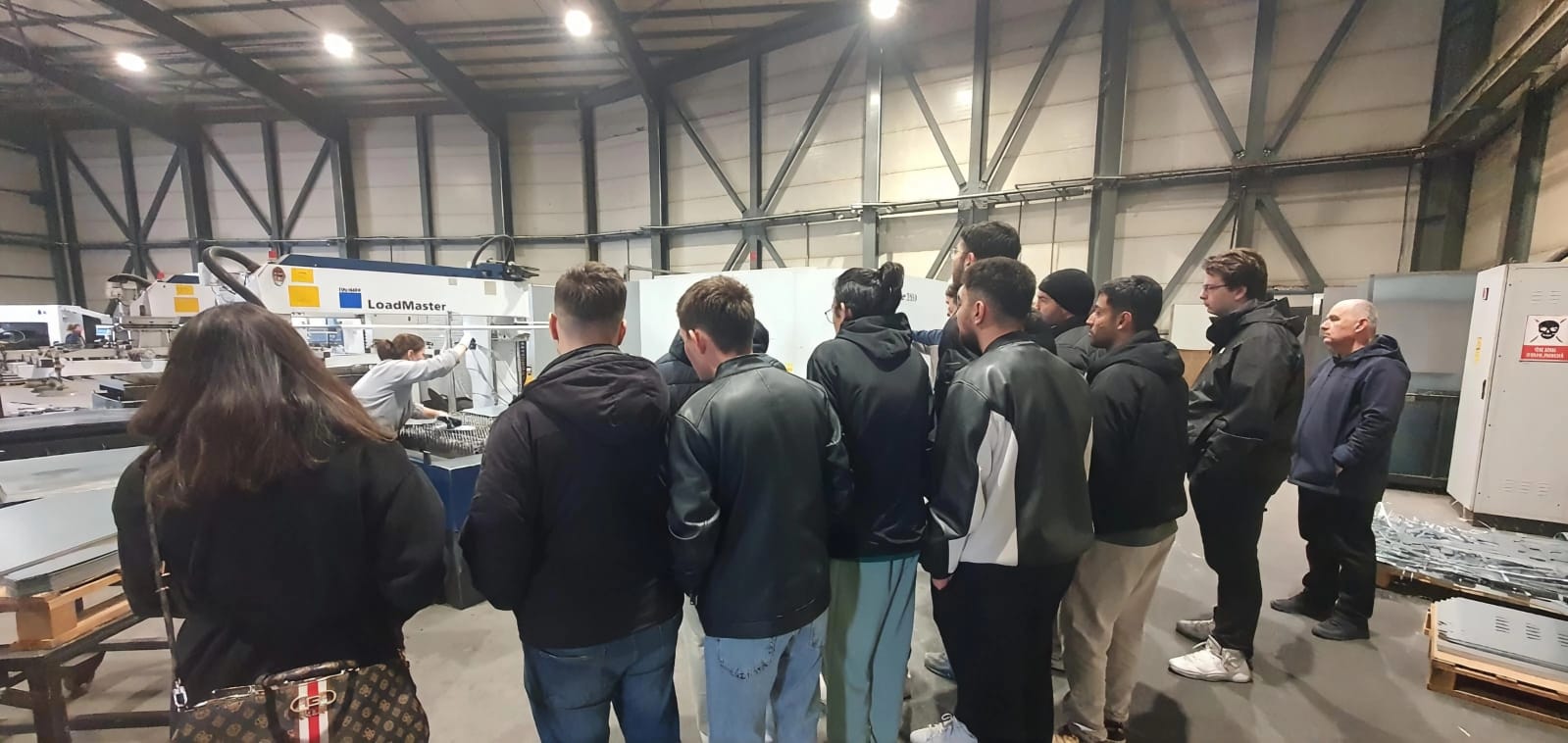 Makine ve Metal Teknolojileri Bölümü 2. Sınıf Öğrencilerinden BEKKİLER METAL A.Ş.’ye Teknik Gezi 6