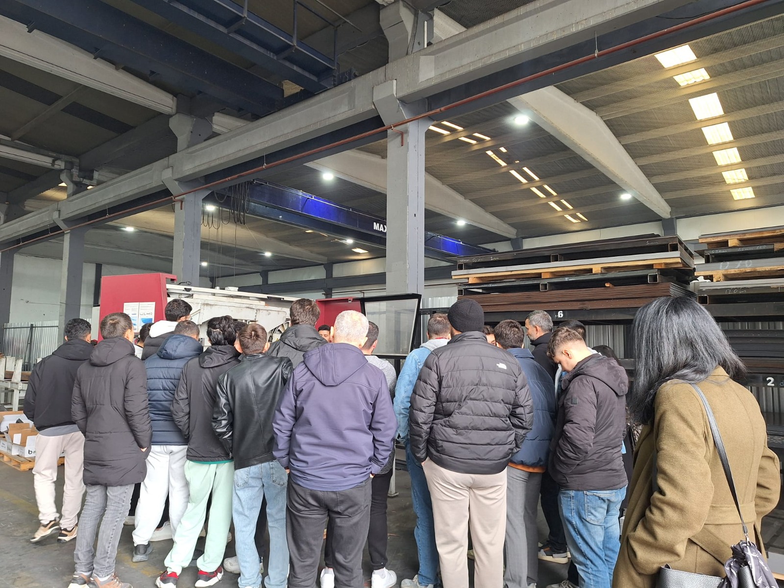 Makine ve Metal Teknolojileri Bölümü 2. Sınıf Öğrencilerinden BEKKİLER METAL A.Ş.’ye Teknik Gezi 2