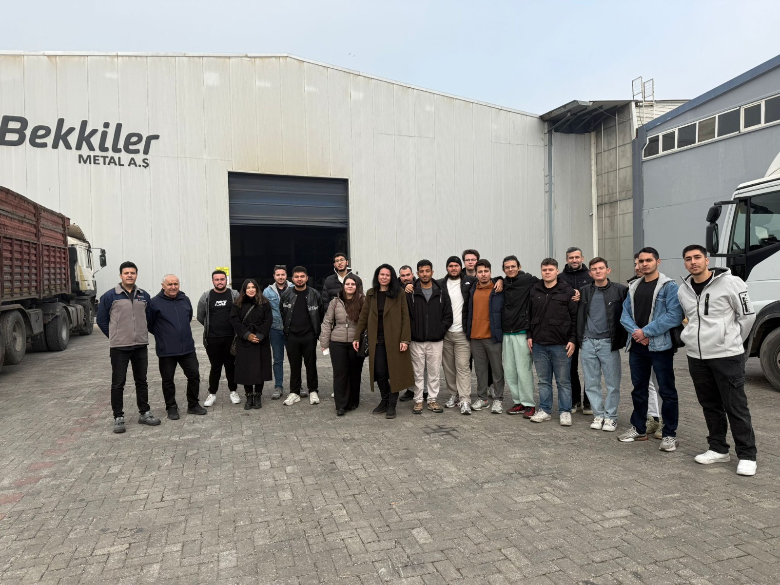 Makine ve Metal Teknolojileri Bölümü 2. Sınıf Öğrencilerinden BEKKİLER METAL A.Ş.’ye Teknik Gezi