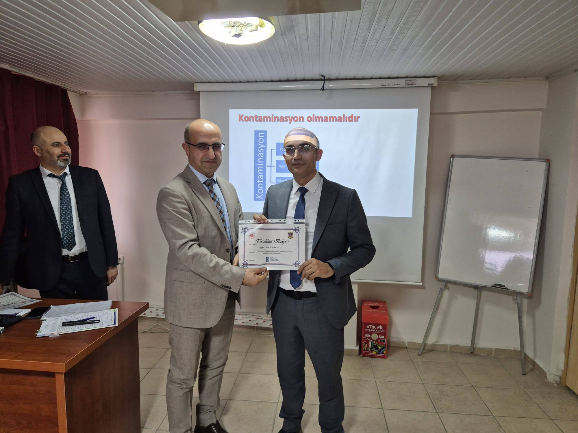 Prof. Dr. Selami Selvi, Director of Edremit Vocational School, Gave a Seminar at the Directorate of Probation