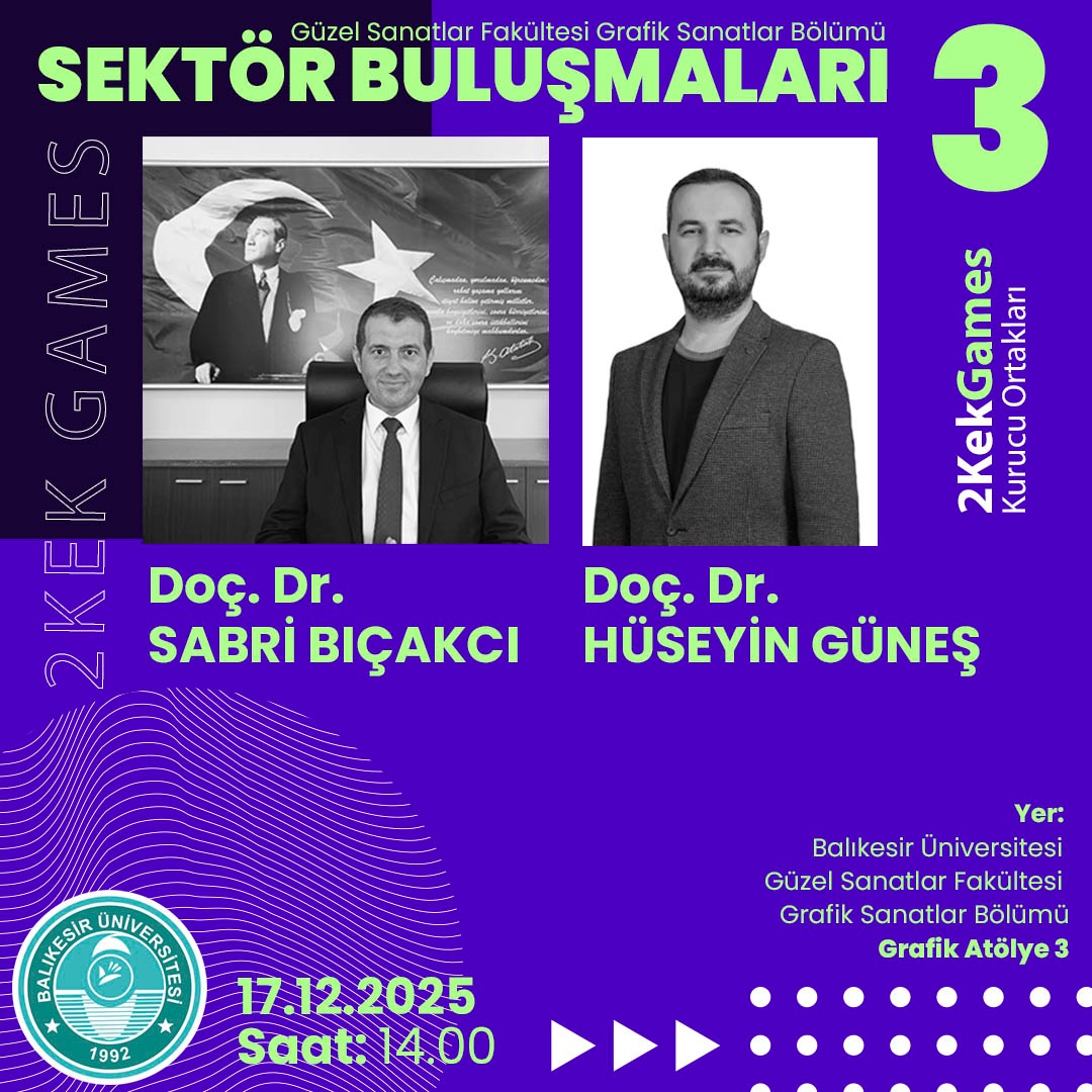 Grafik Sanatlar Bölümünde Sektör Buluşmaları 3 Gerçekleştirildi