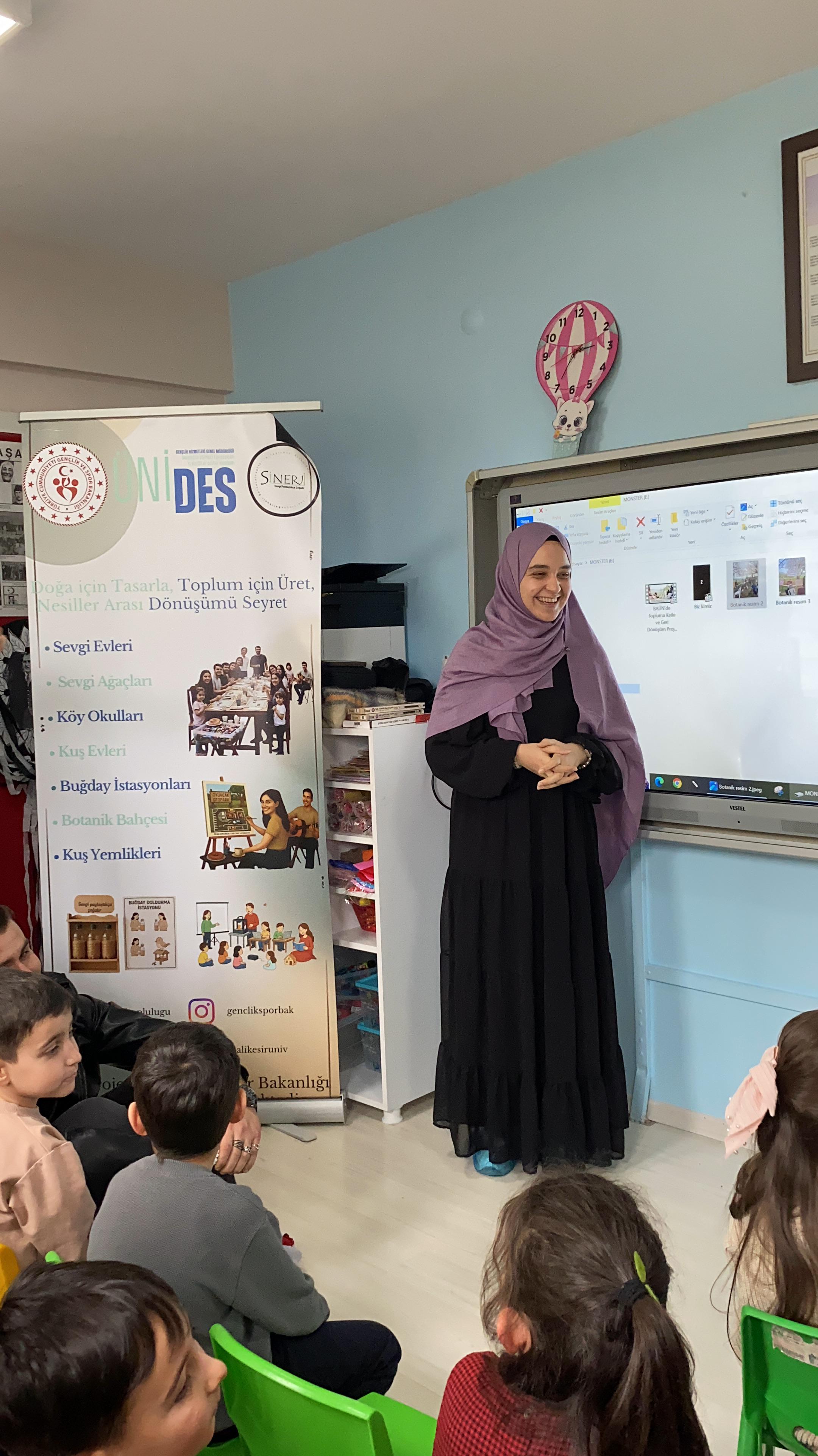 Bilim, Toplumsal Dayanışma ve Sinerji Topluluğu ile Görsel Sanatlar Topluluğu Öğrencilerinden Cumalıkızık İlkokuluna Ziyaret 6