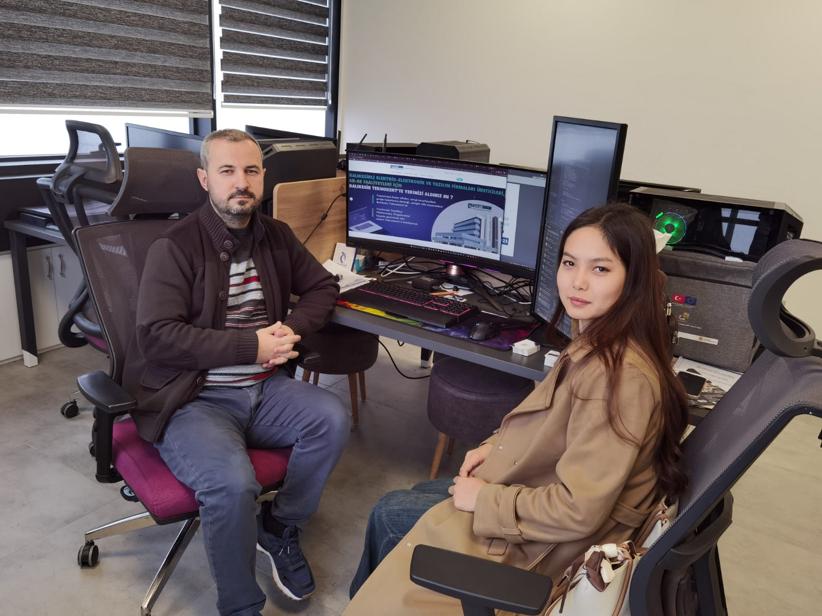 Karakalpak Devlet Üniversitesi Öğrencileri Bilgisayar Mühendisliği Bölümümüzdeydi 2