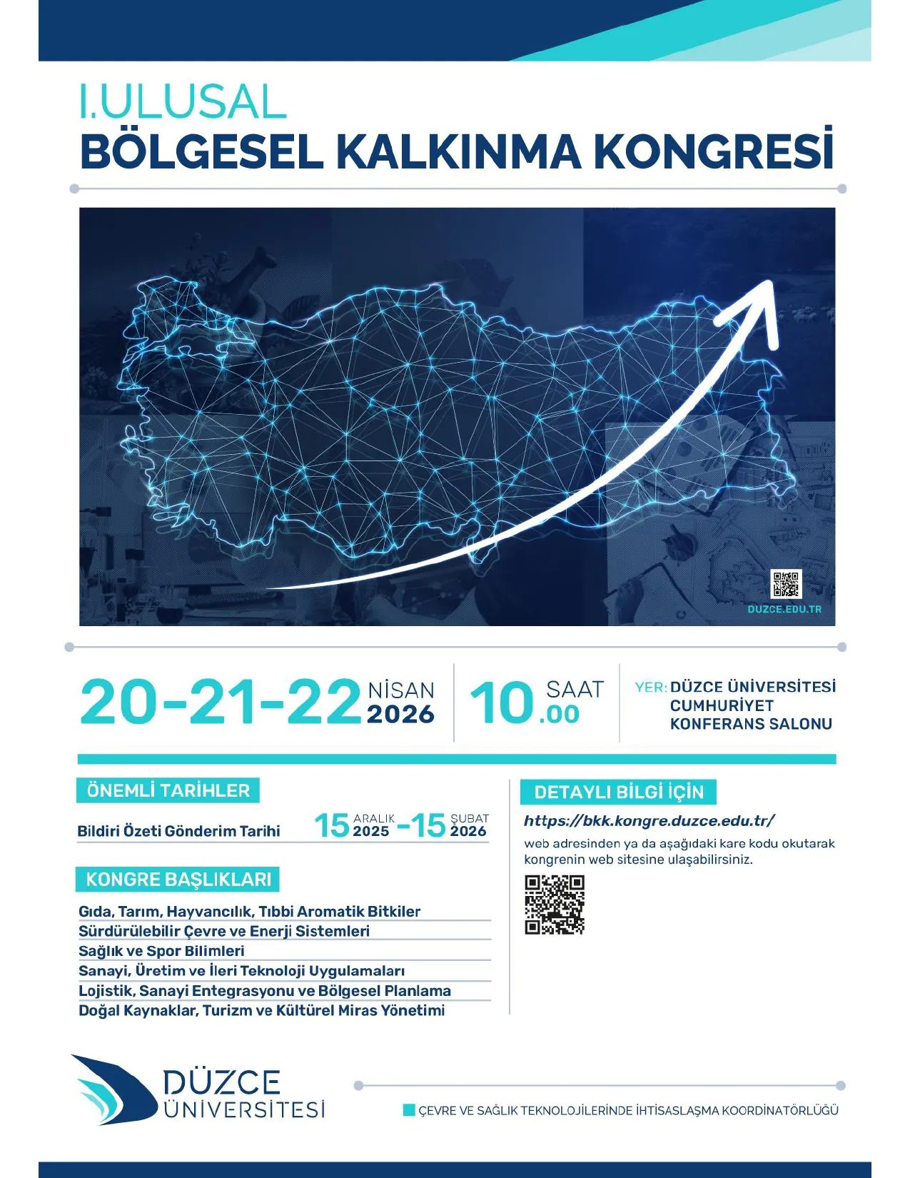 I. Ulusal Bölgesel Kalkınma Kongresi 1