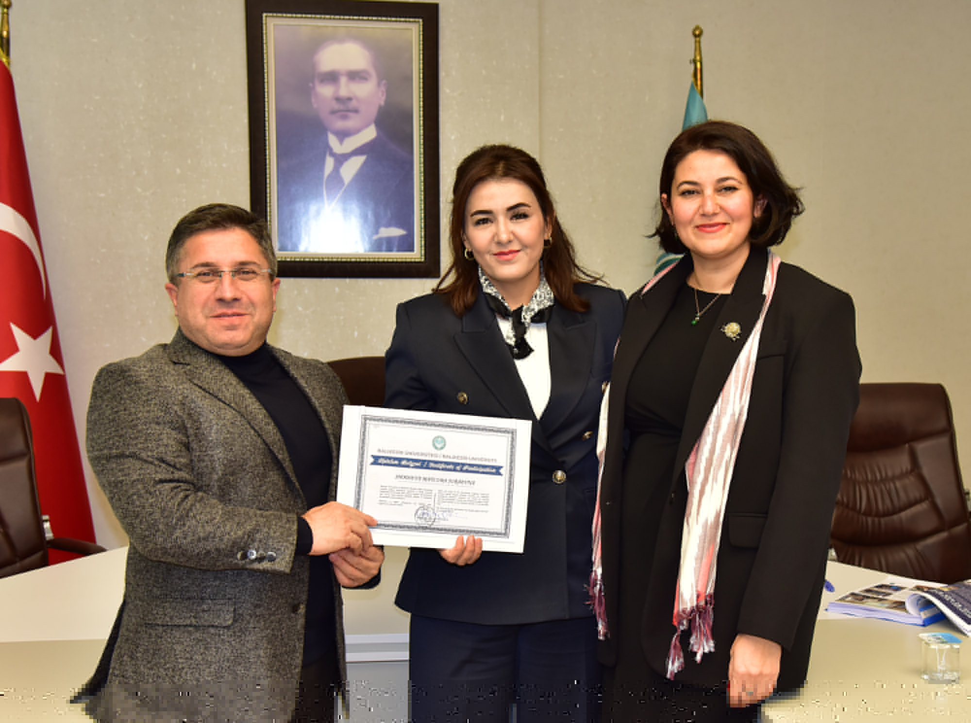 Uluslararası İş Birliğinde Yeni Adım BAÜN-Rönesans Eğitim Üniversitesi Arasındaki Akademik ve İdari Paylaşım Programı Tamamlandı 3