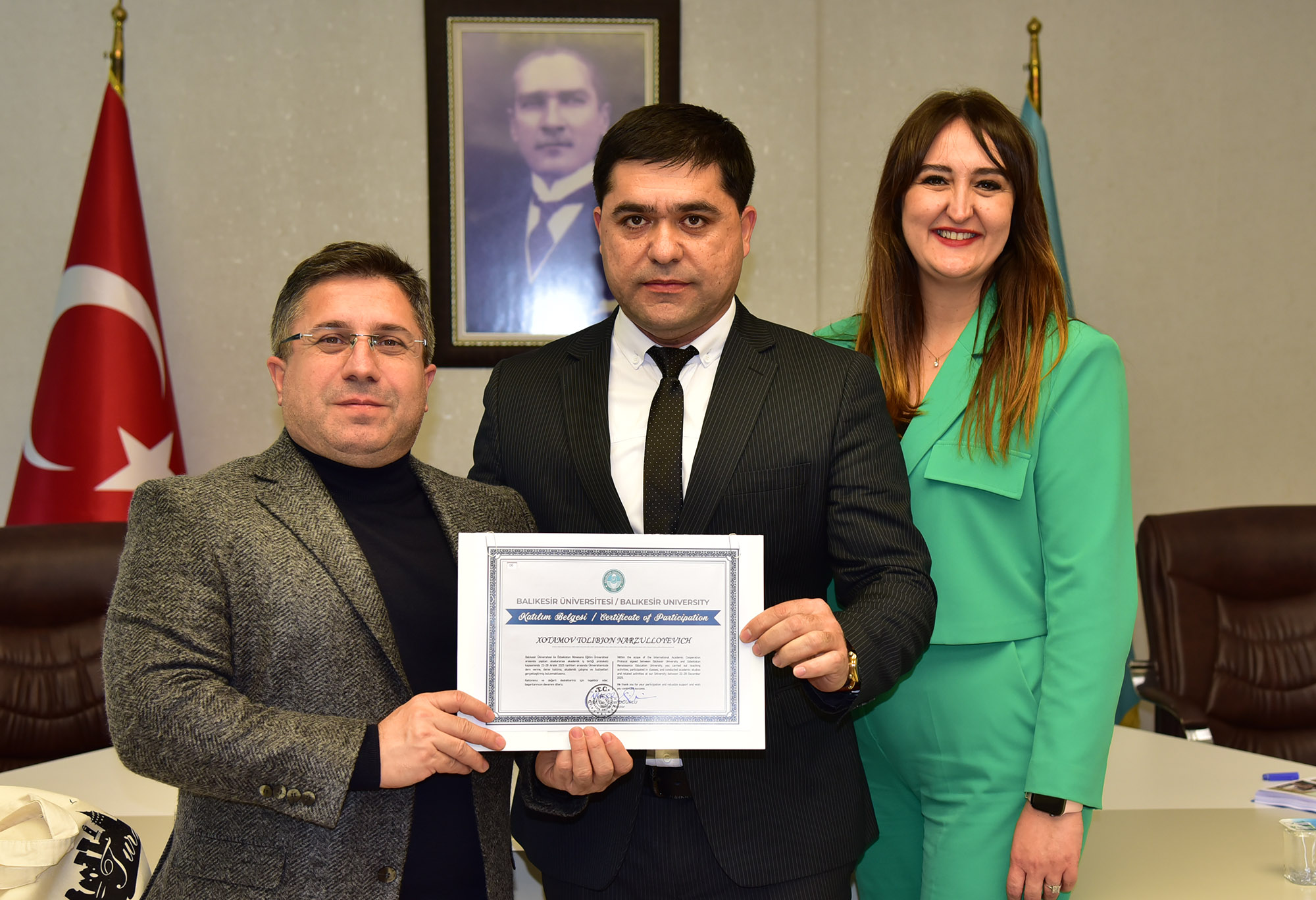 Uluslararası İş Birliğinde Yeni Adım BAÜN-Rönesans Eğitim Üniversitesi Arasındaki Akademik ve İdari Paylaşım Programı Tamamlandı 4