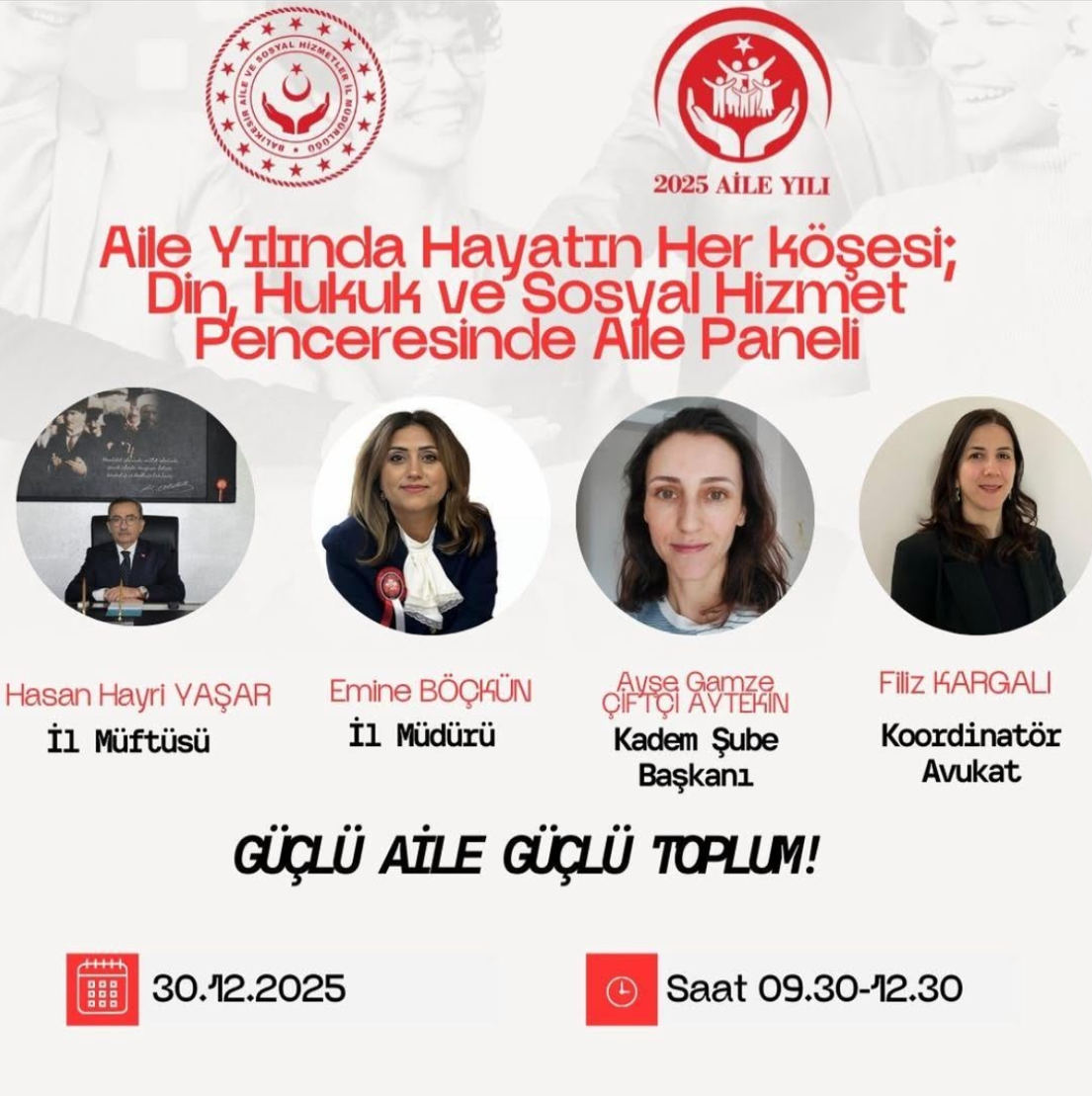Aile Yılında Hayatın Her Köşesi; Din, Hukuk ve Sosyal Hizmet Penceresinde Aile Paneli 5