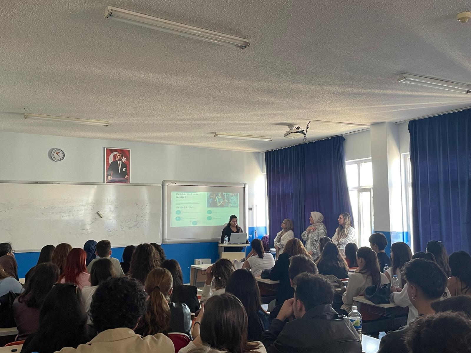 A presentation on our University's Institutional Accreditation Program (KAP) Guide was given to our students.