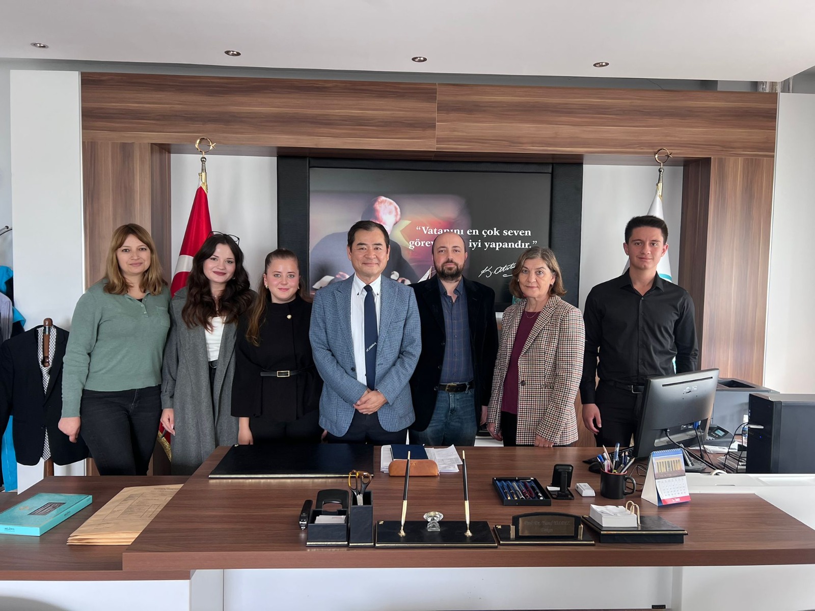 We hosted Japanese earthquake expert Yoshinori Moriwaki at our faculty.