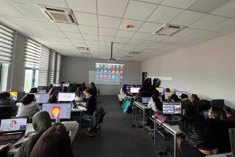 For the Design Talks seminar series, Assoc. Prof. Dr. Dilek Çulha from the Graphic Design Department of Yalova University presented her talk titled "The Poetics of Visuals: From Concrete Poetry to Experimental Typography" online. 5