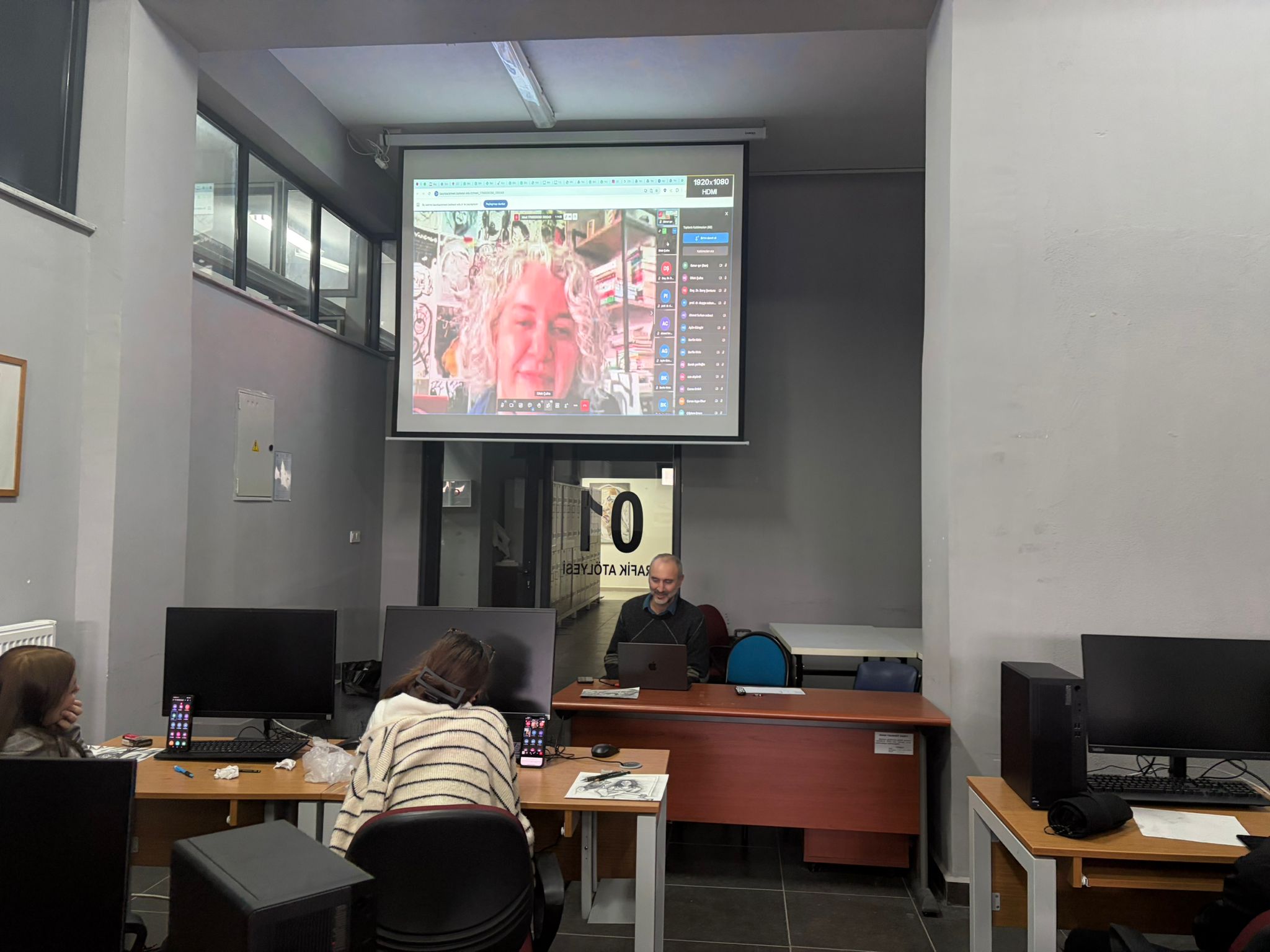 For the Design Talks seminar series, Assoc. Prof. Dr. Dilek Çulha from the Graphic Design Department of Yalova University presented her talk titled "The Poetics of Visuals: From Concrete Poetry to Experimental Typography" online. 4