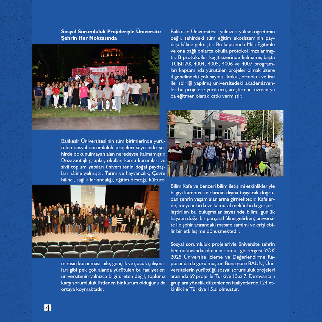 Akademisyenlerimizden; “Şehirle Bütünleşen Üniversite” Prof. Dr. Fatih Satıl /Balıkesir Üniversitesi Rektör Yardımcısı 5
