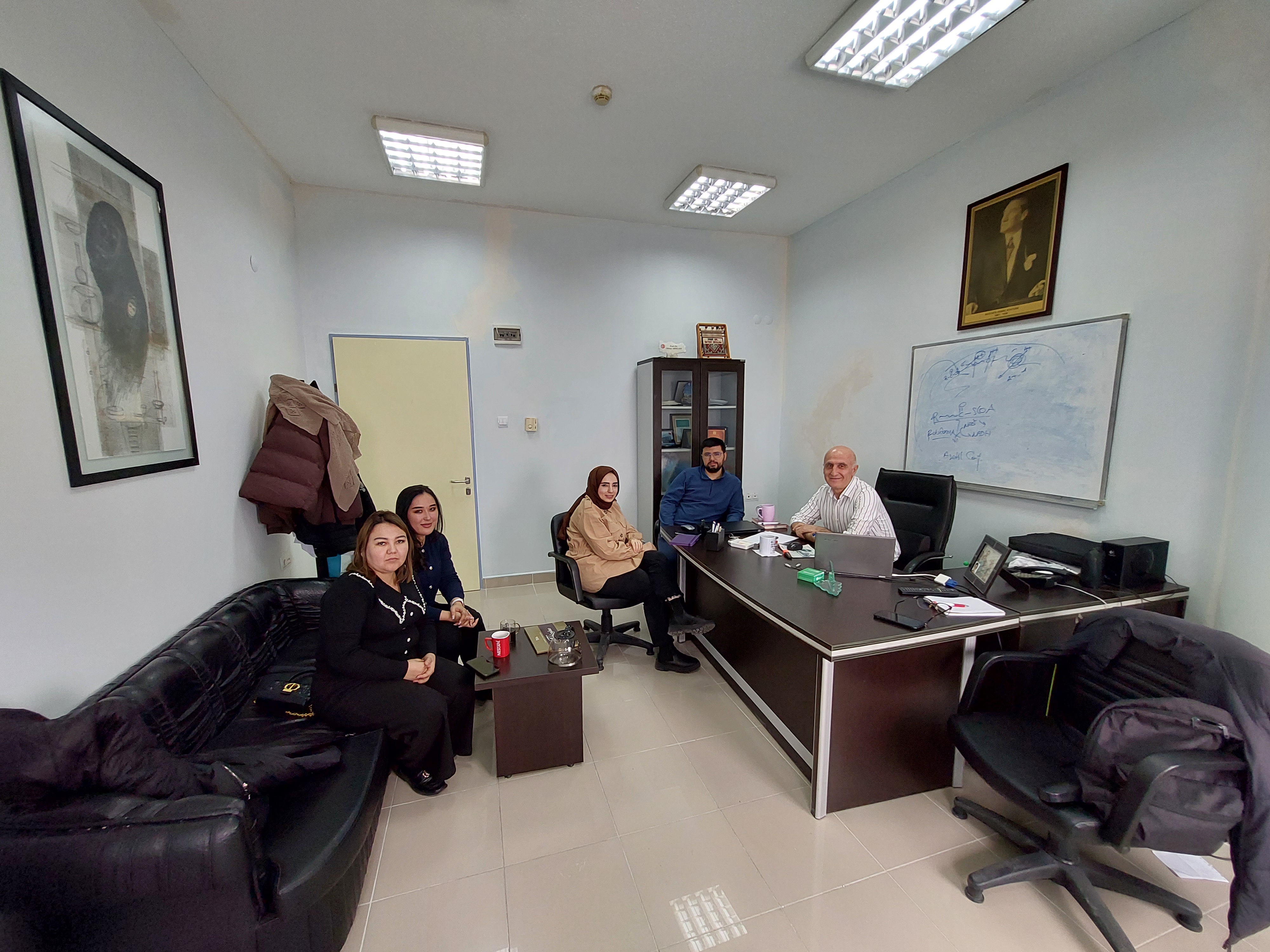 Uluslararası Akademik Programı Kapsamında Karakalpak Devlet Üniversitesi Akademisyeni Bölümümüzde Ağırlandı 4