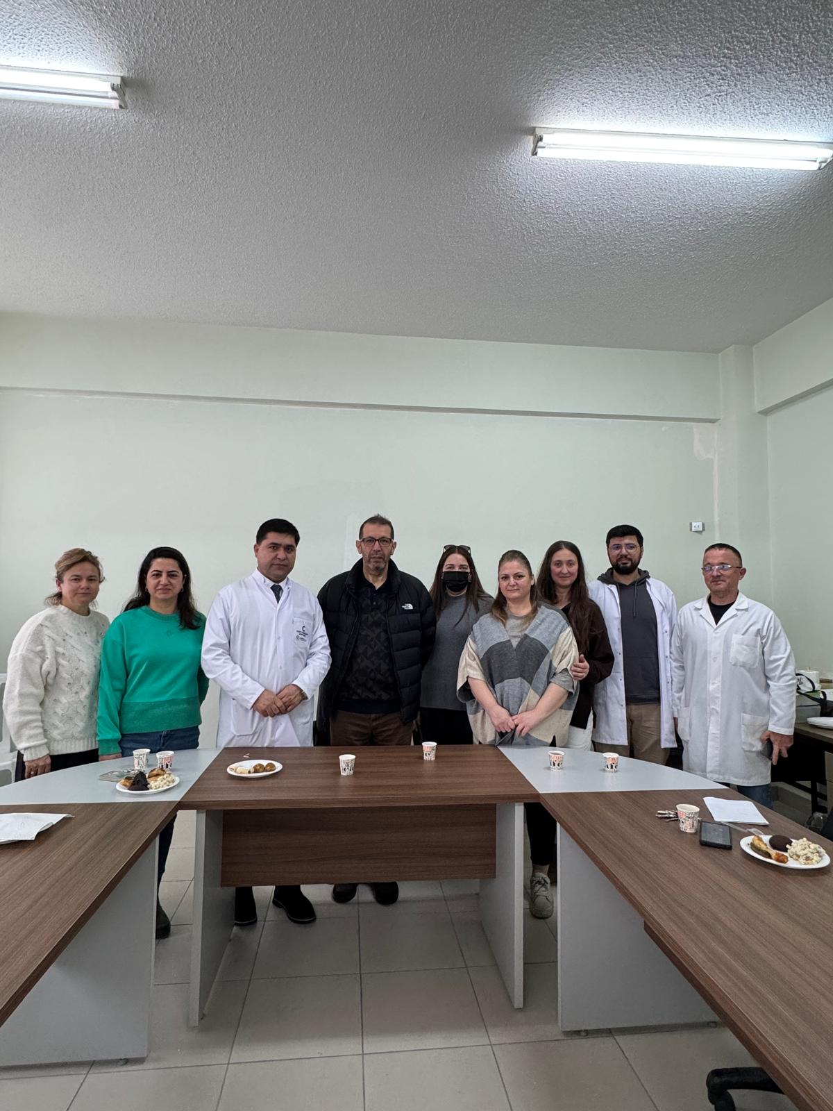 BAÜN-Rönesans Eğitim Üniversitesi Arasındaki Paylaşım Programı Kapsamında Gelen Dekan Yardımcısı Bölümüzce Ağırlandı