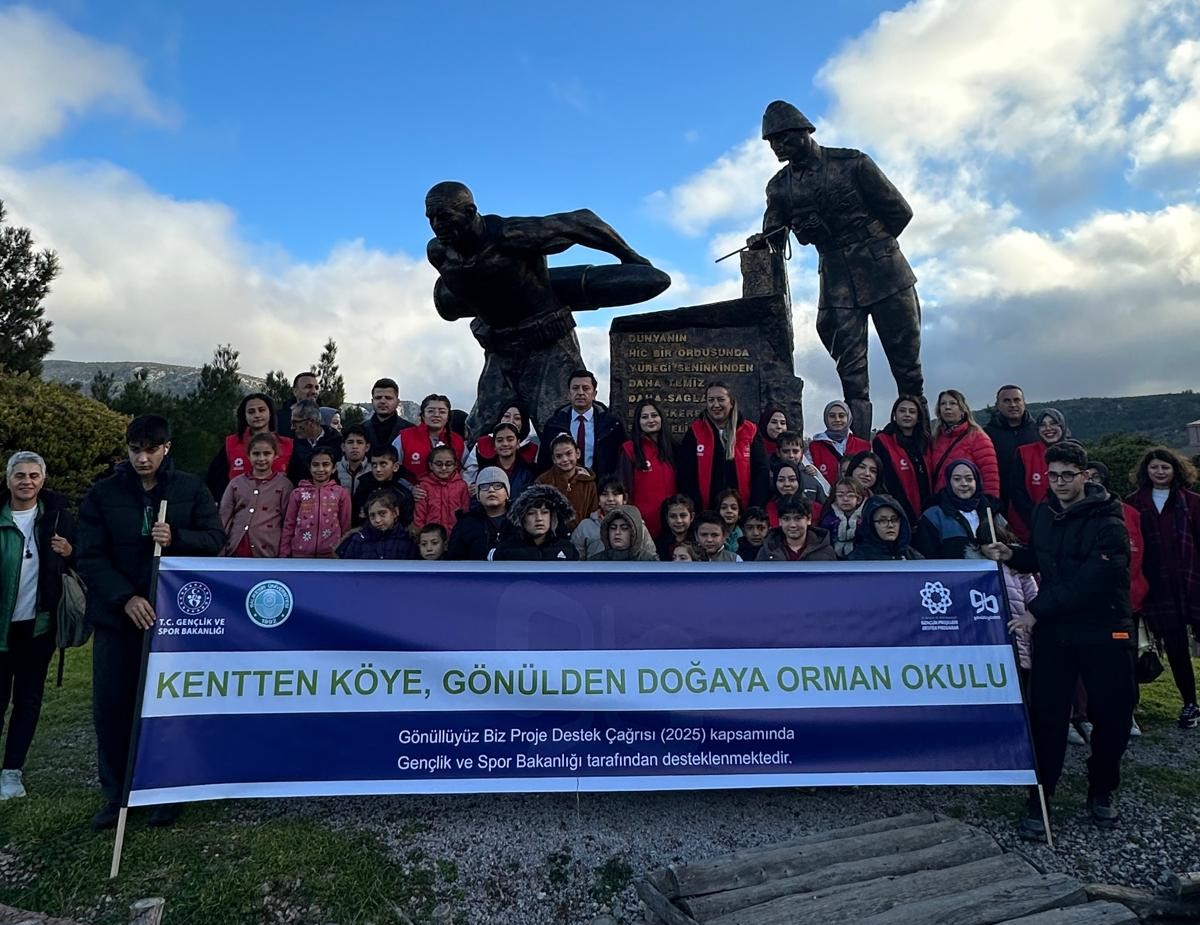BAÜN’lü Genç Gönüllüler Doğa İçin Sahada: Havran MYO’dan Anlamlı Orman Okulu Projesi 4