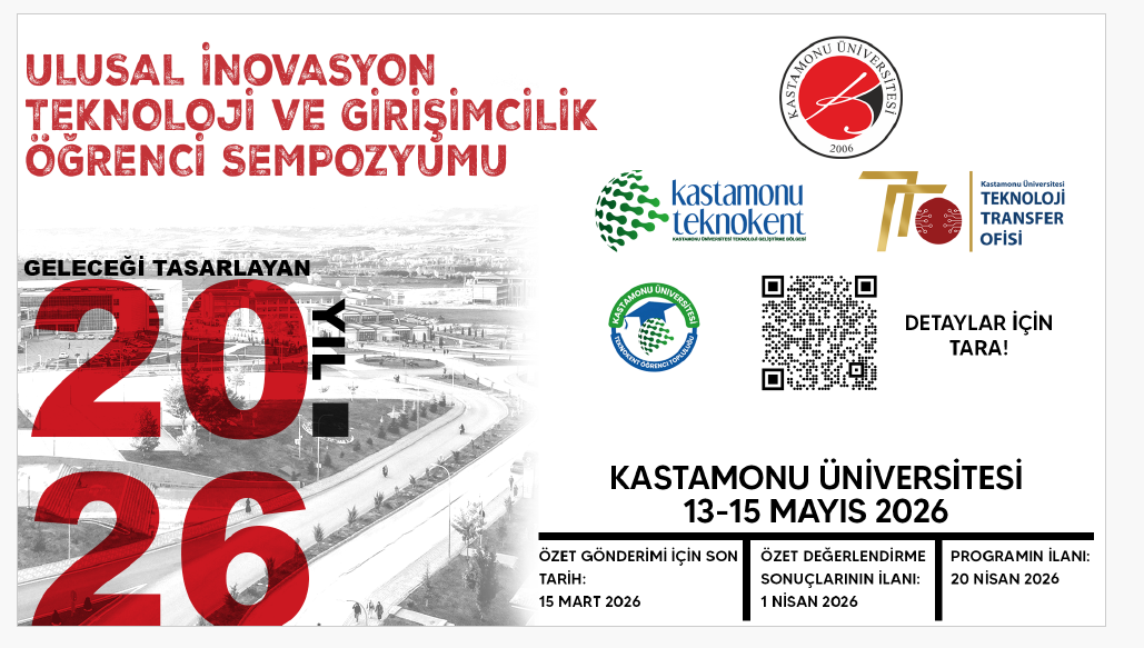 INTEGS 2026 – Ulusal İnovasyon, Teknoloji ve Girişimcilik Öğrenci Sempozyumu  1