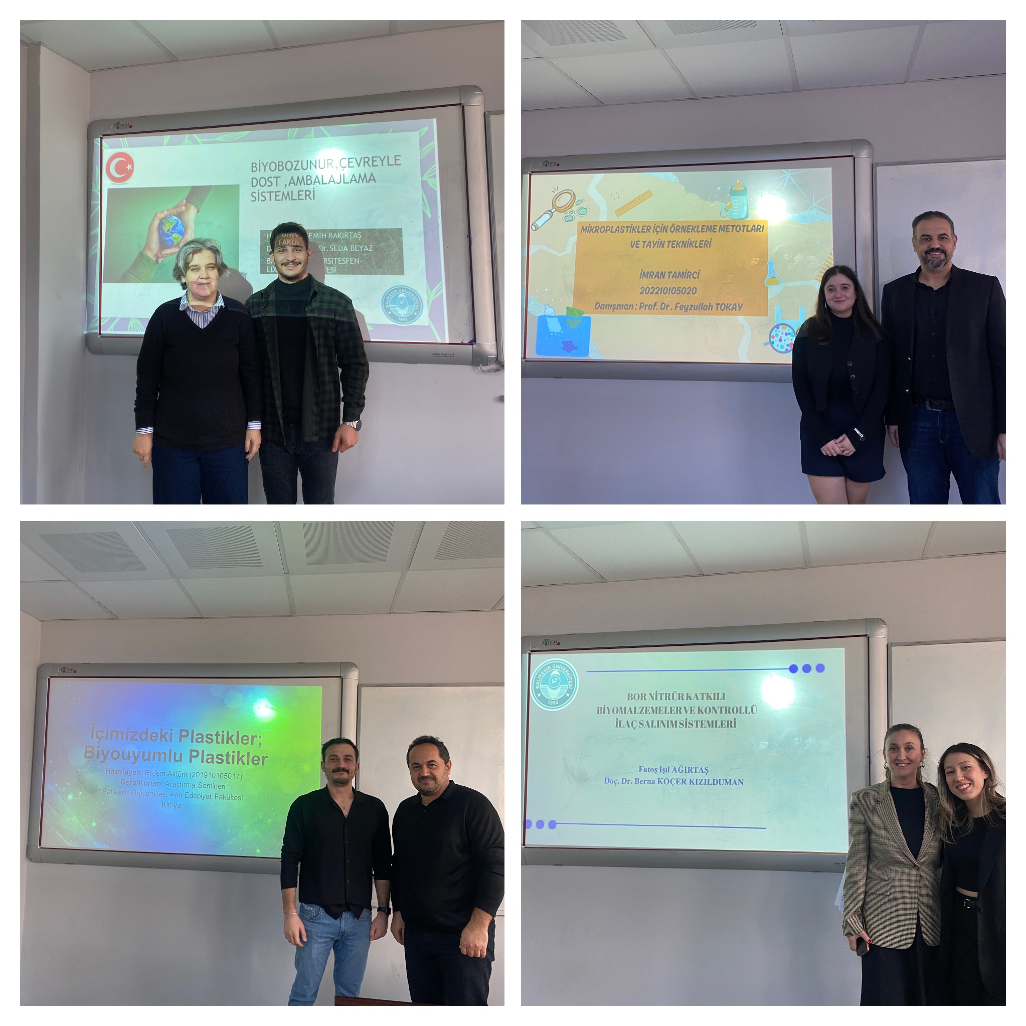 Kimyanın Genç Sesleri Araştırma Semineri Sunumları Gerçekleştirildi 9