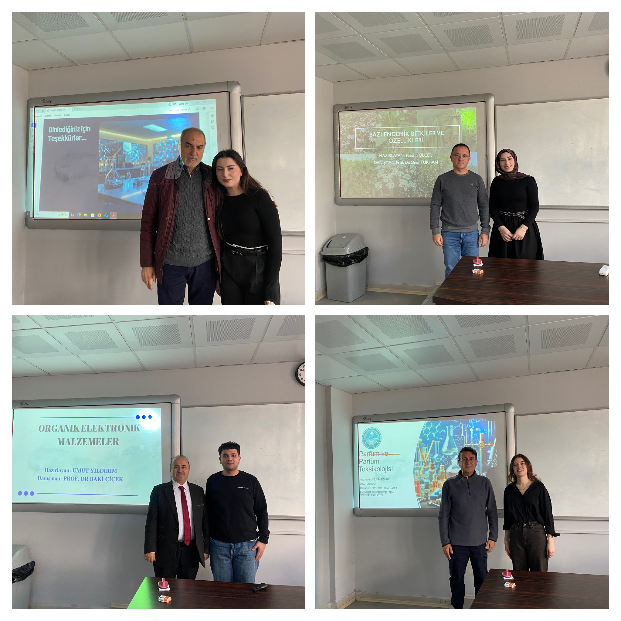 Kimyanın Genç Sesleri Araştırma Semineri Sunumları Gerçekleştirildi 5