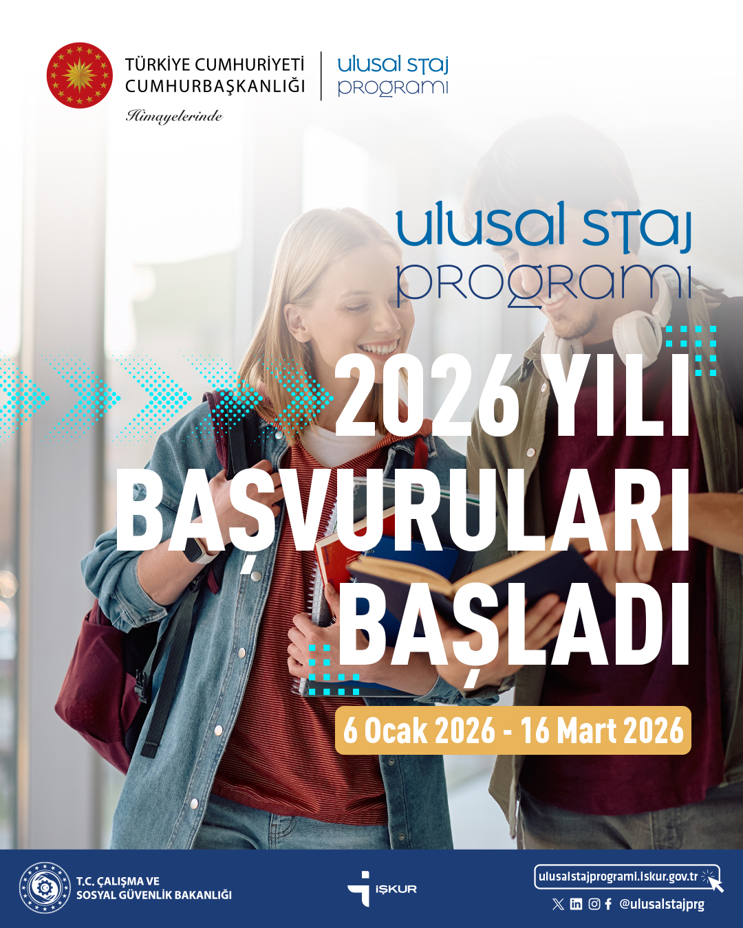 Applications for the Ulusal Staj Programı are now open! 1