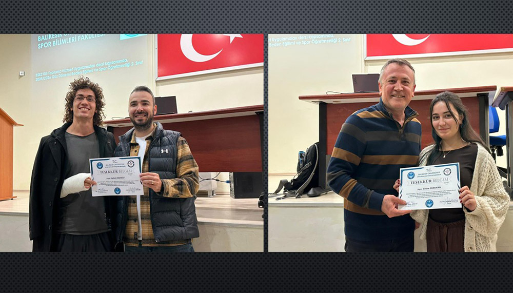 BAÜN Spor Bilimleri Fakültesi Öğrencilerinden Toplum Yararına Örnek Çalışmalar 15