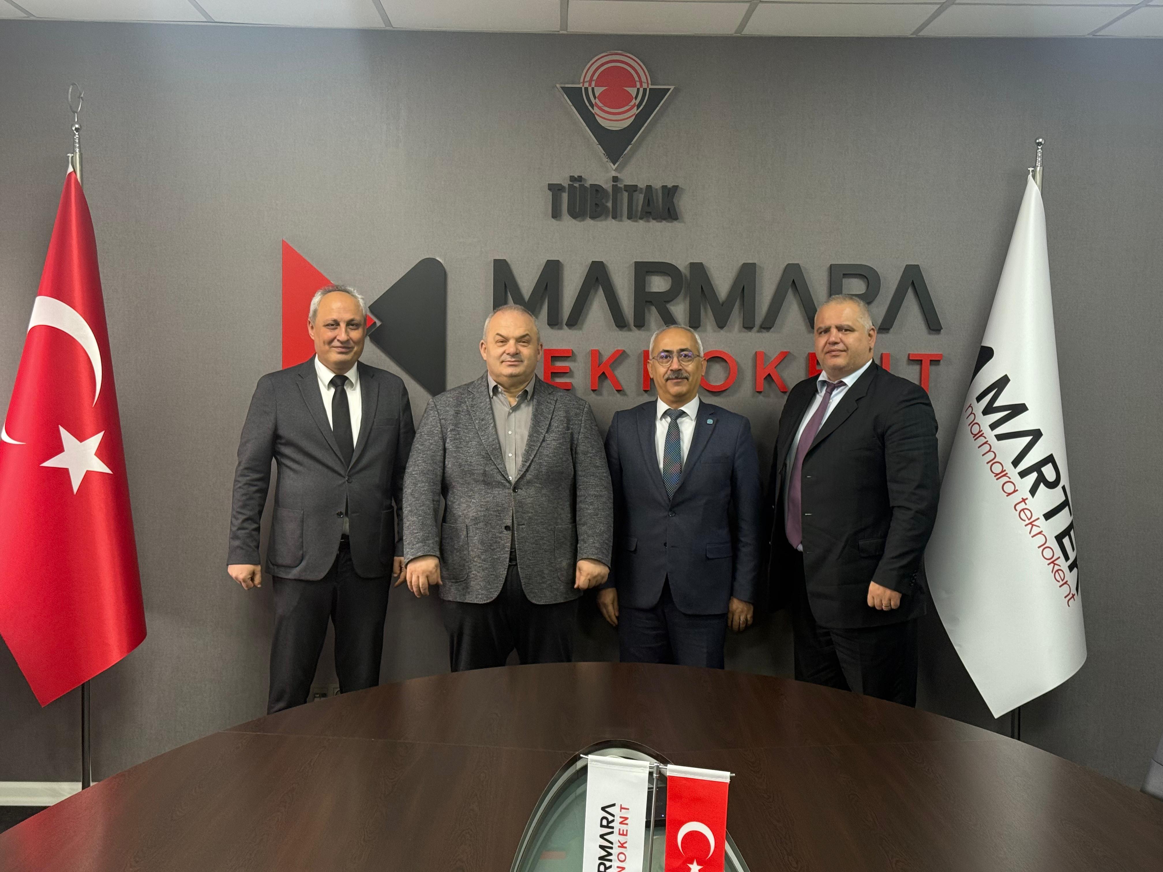 Balıkesir Üniversitesi Heyetinden Marmara Teknokent’e Ziyaret