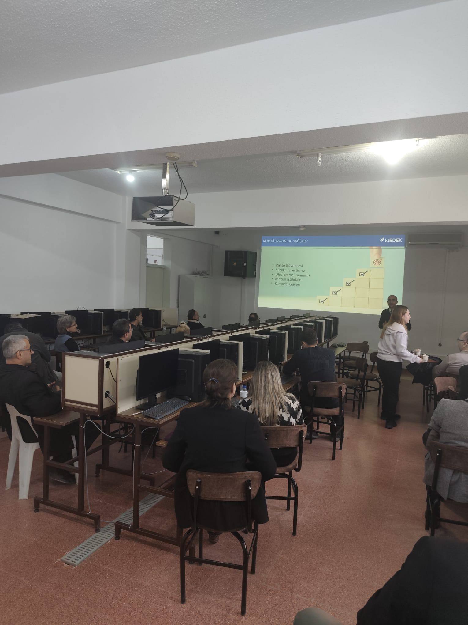 Information Presentation on MEDEK Accreditation Processes Held at Edremit Vocational School 3