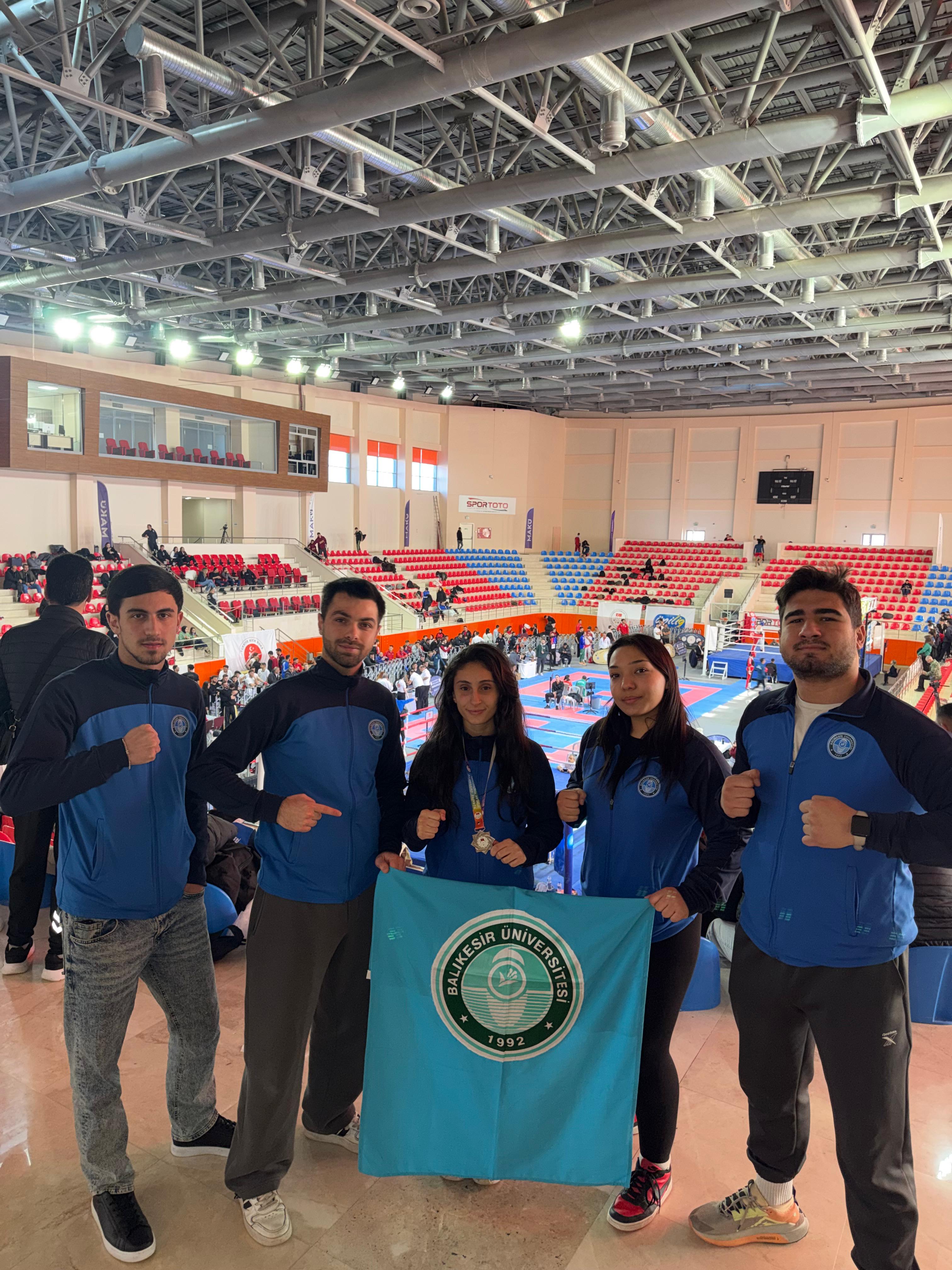 Üniversitemiz Kick Boks Takımından Türkiye Şampiyonasında Gümüş Madalya 2