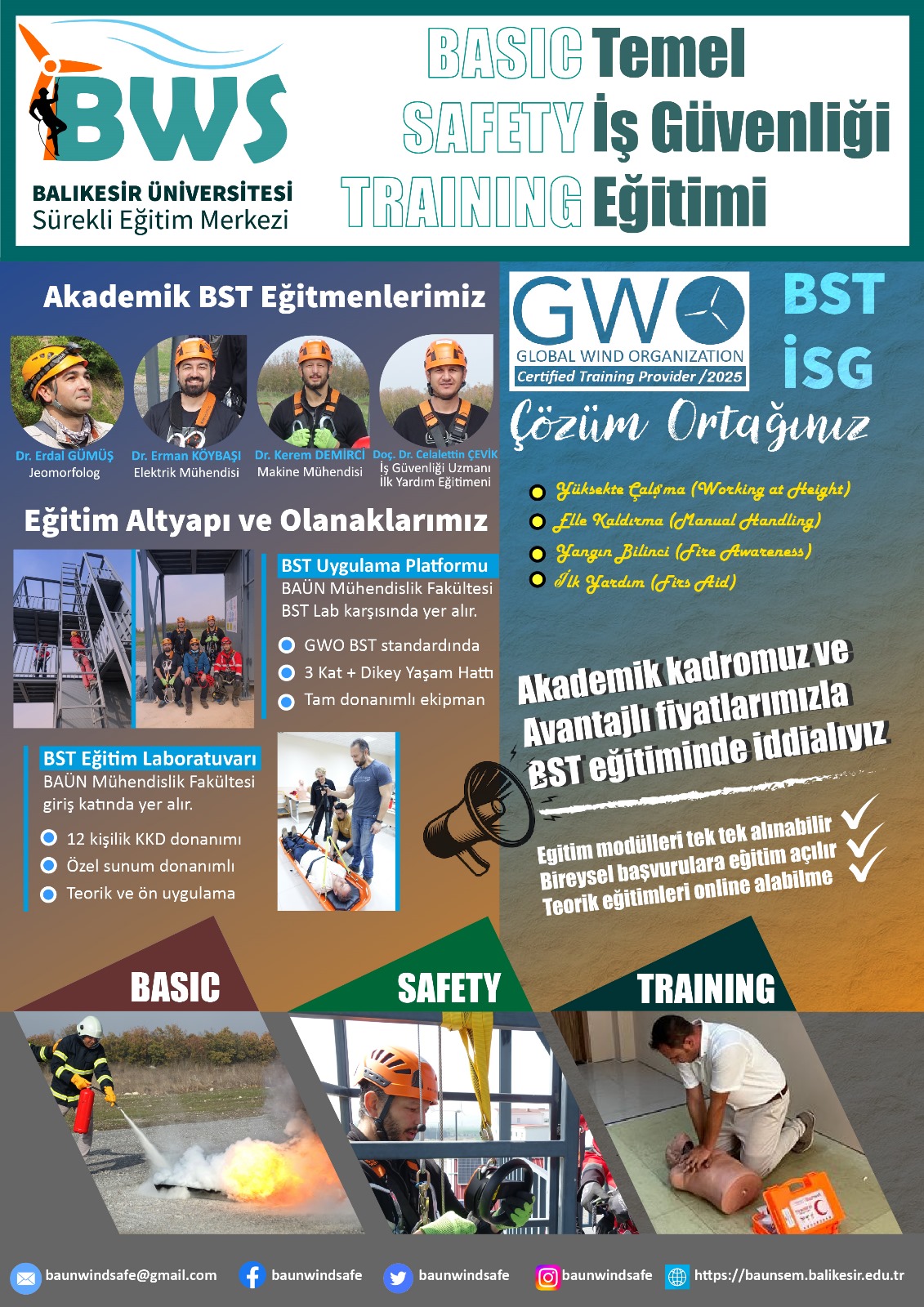BAÜN Sürekli Eğitim Merkezi Yenilenebilir Enerji Alanında, GWO Denetiminden Tam Not Alarak Türkiye’deki Lider Konumunu Pekiştirdi 4