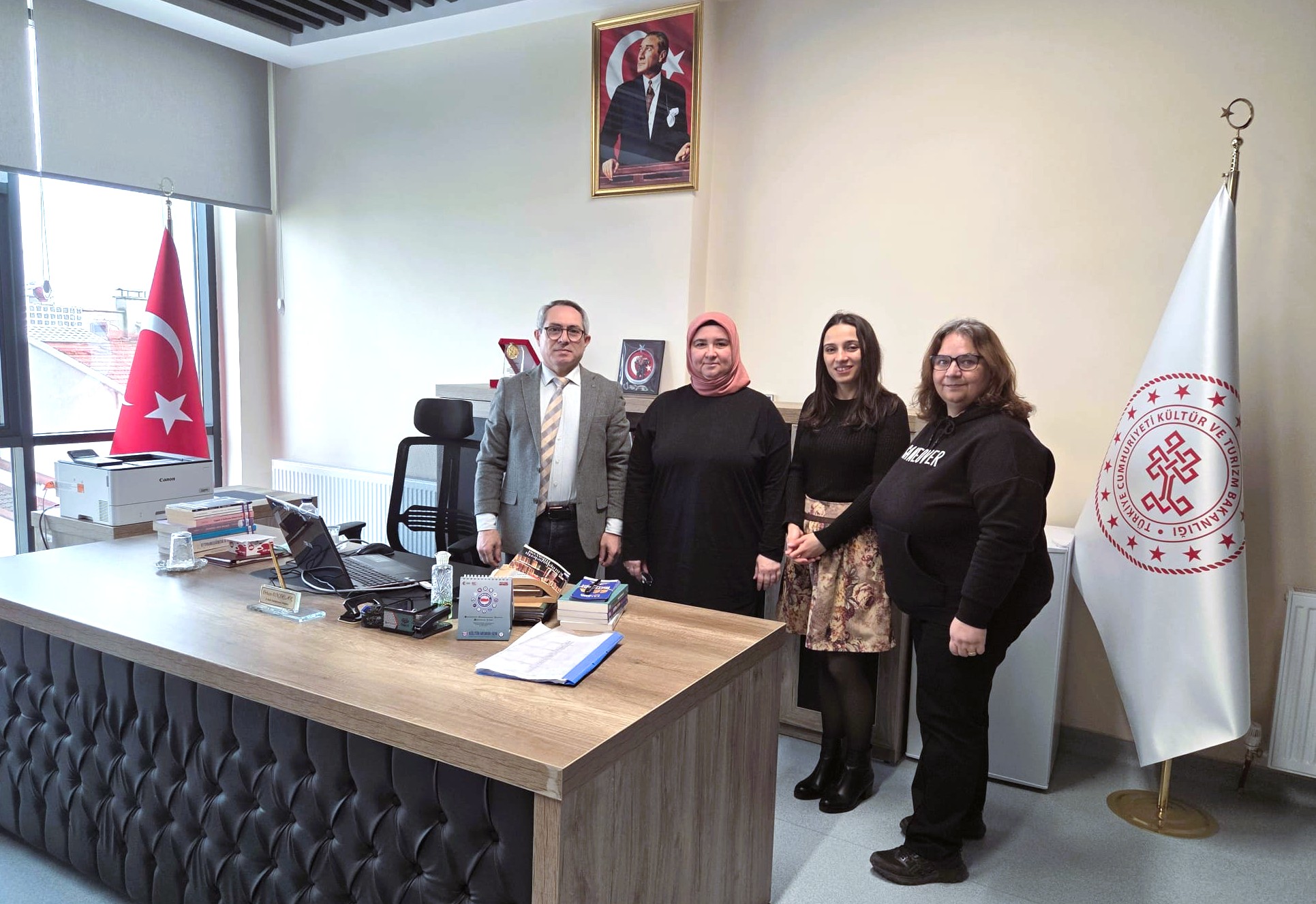 BAUNKA'dan Balıkesir İl Halk Kütüphanesi'ne ziyaret