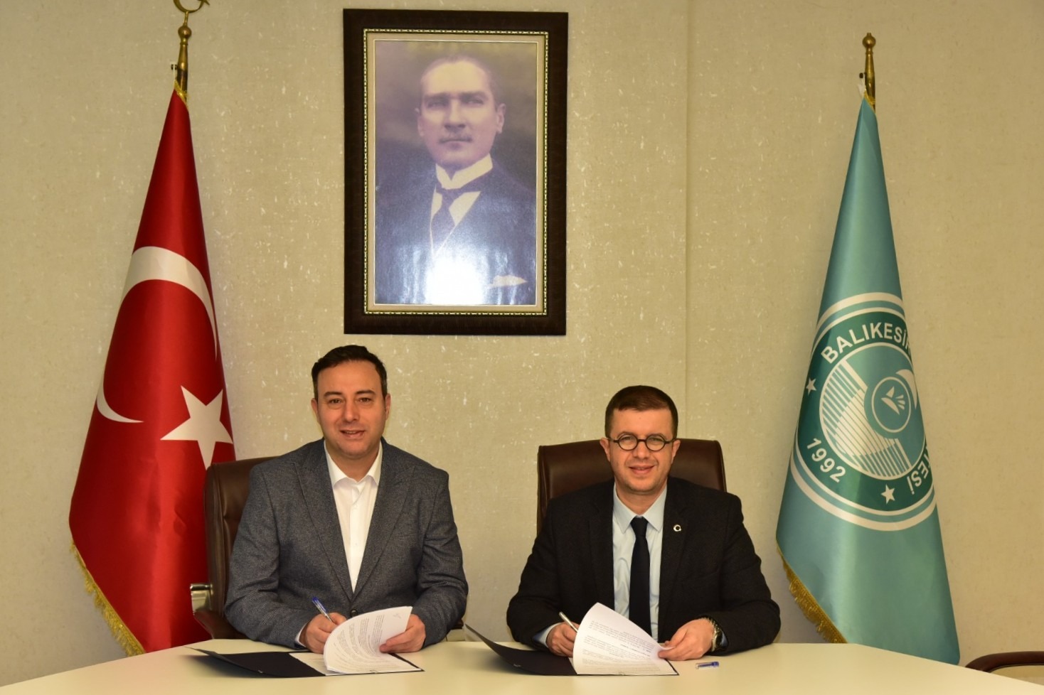 Balıkesir MYO Bünyesinde Yürütülen 3+1 İşletmede Mesleki Eğitim Uygulamaları Çerçevesinde  3 Yeni İş Birliği Daha 6