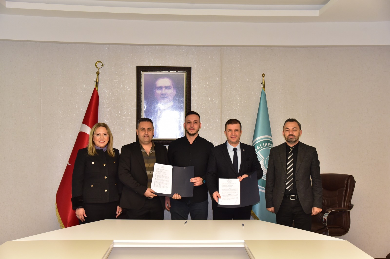 Balıkesir MYO Bünyesinde Yürütülen 3+1 İşletmede Mesleki Eğitim Uygulamaları Çerçevesinde  3 Yeni İş Birliği Daha 1