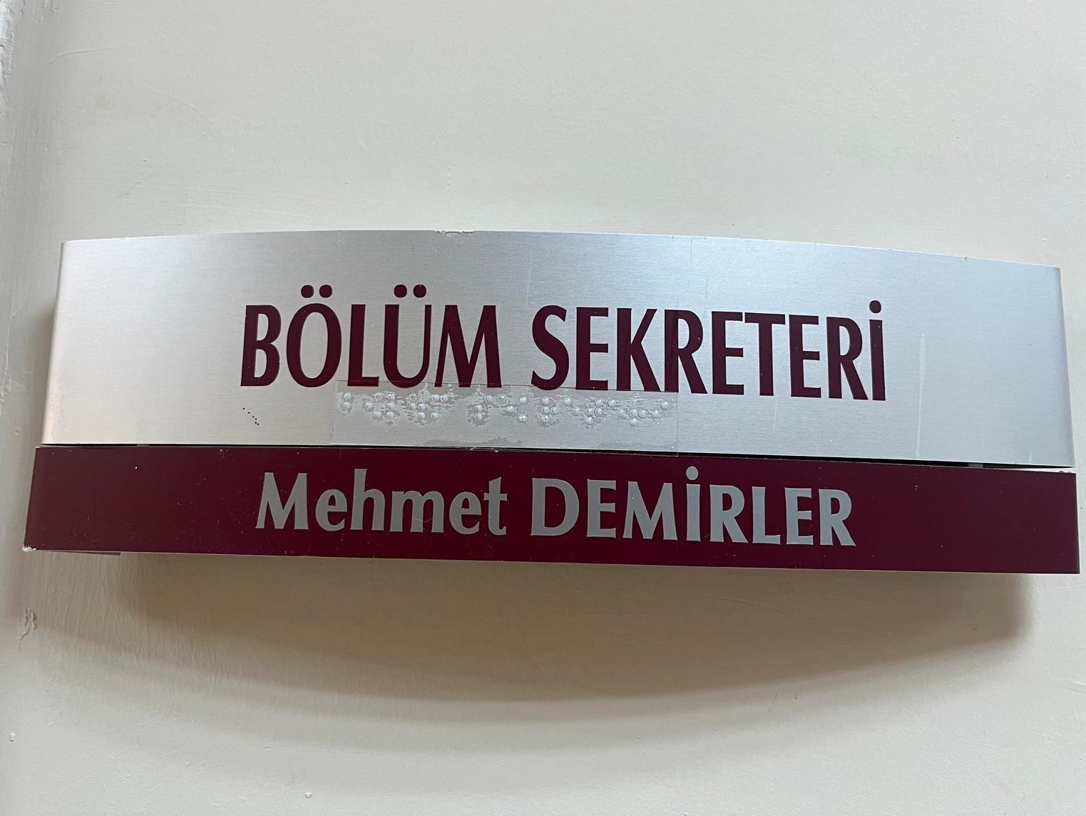 Az gören yada görme engeli olan bireyler için ‘’Braille Alfabesi’’ uygulamaları Mühendislik Faküktesi’nde gerçekleştirilmiştir. 2