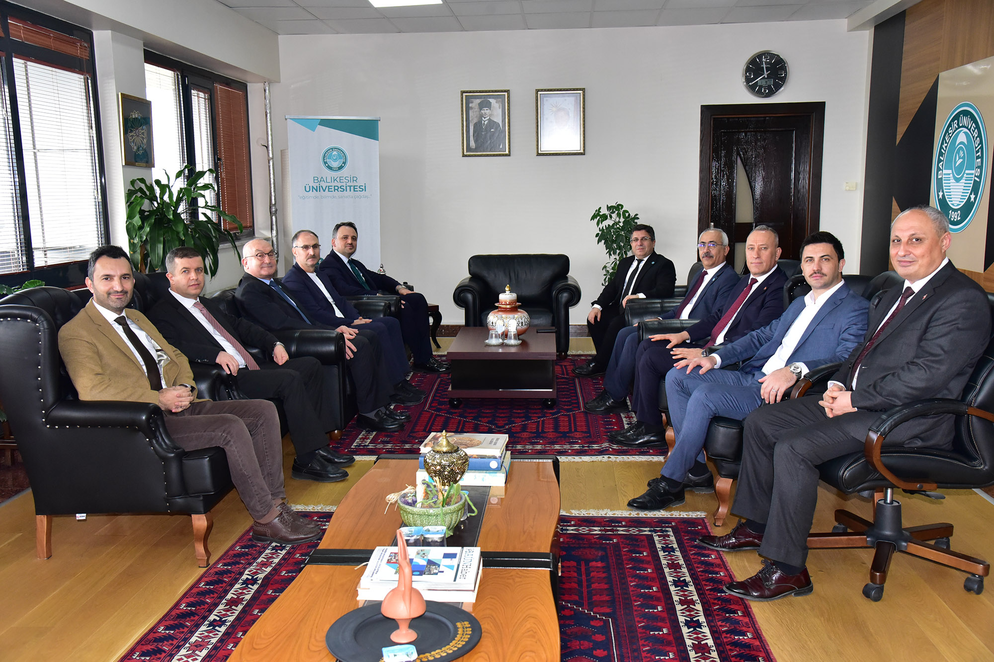 GSB Bakan Yardımcısı Dr. Enes Eminoğlu’ndan BAÜN Rektörlüğüne ve Simülasyon Merkezine Ziyaret 2