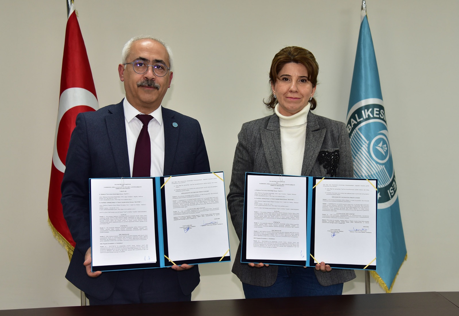 Balıkesir MYO Bünyesinde Yürütülen 3+1 İşletmede Mesleki Eğitim Uygulamaları Çerçevesinde Sarıbekir Ambalaj ile İş Birliği 1