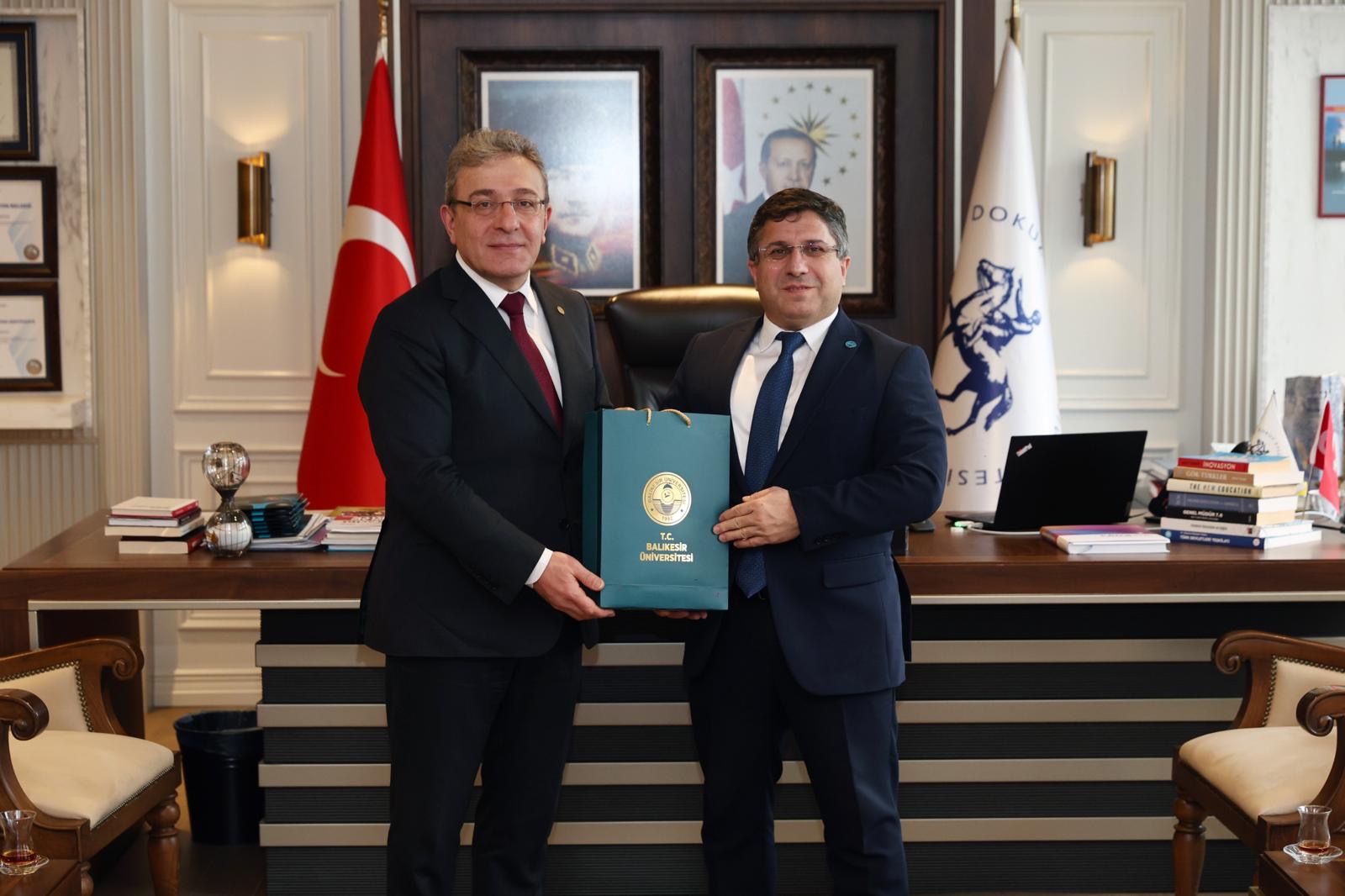 BAÜN ile Dokuz Eylül Üniversitesi Arasında İş Birliği Görüşmesi 2