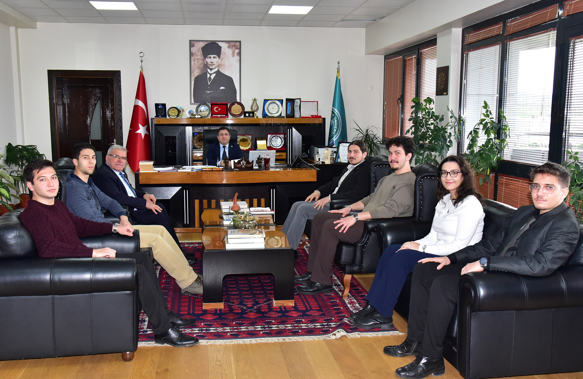 Ankara Balıkesirliler Derneğinden BAÜN Rektörü Prof. Dr. Yücel Oğurlu’ya Ziyaret 2