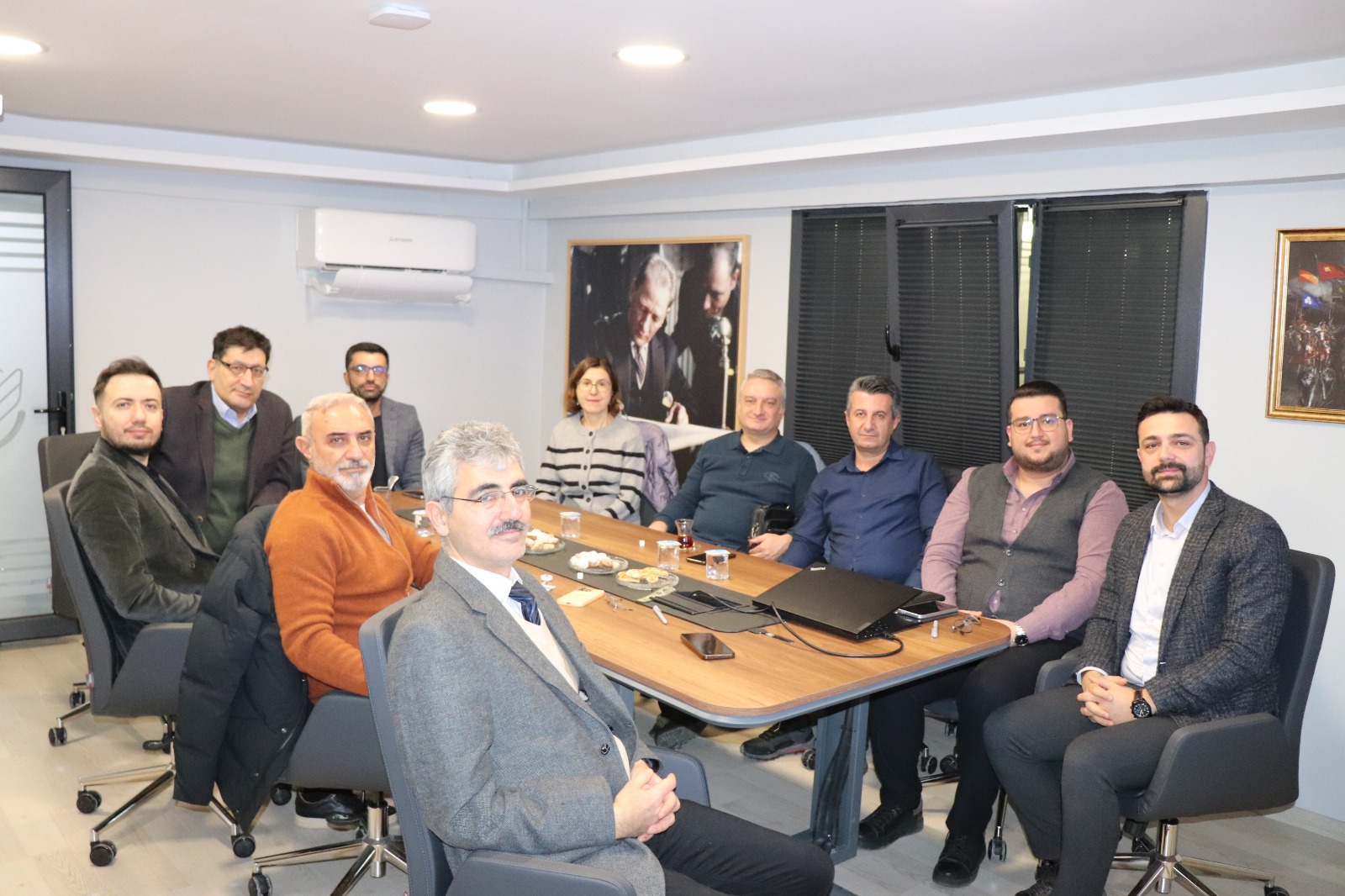 Fakültemizden KZ Mekatronik San. Ve Tic. Ltd. Şti. Firmasına Ziyaret