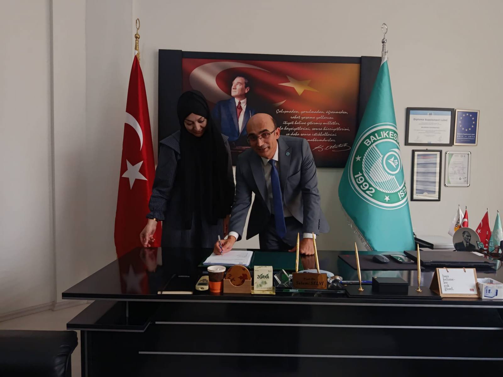 A bilateral protocol covering our students has been signed between our Vocational School and the Edremit KYK Directorate