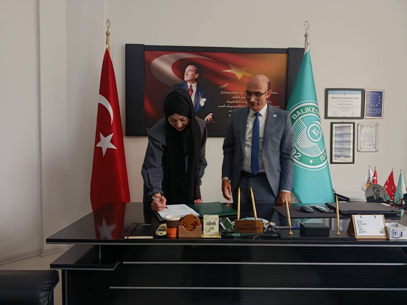A bilateral protocol covering our students has been signed between our Vocational School and the Edremit KYK Directorate 2
