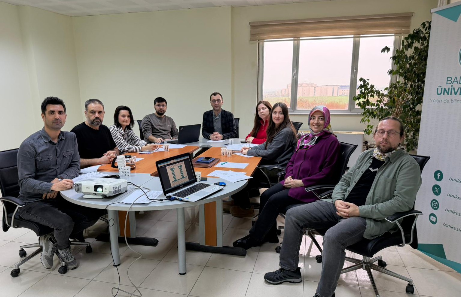  BÜBTAM Yönetimi ve Birim Sorumluları 2026 Yılı İlk Değerlendirme Toplantısını Gerçekleştirdi