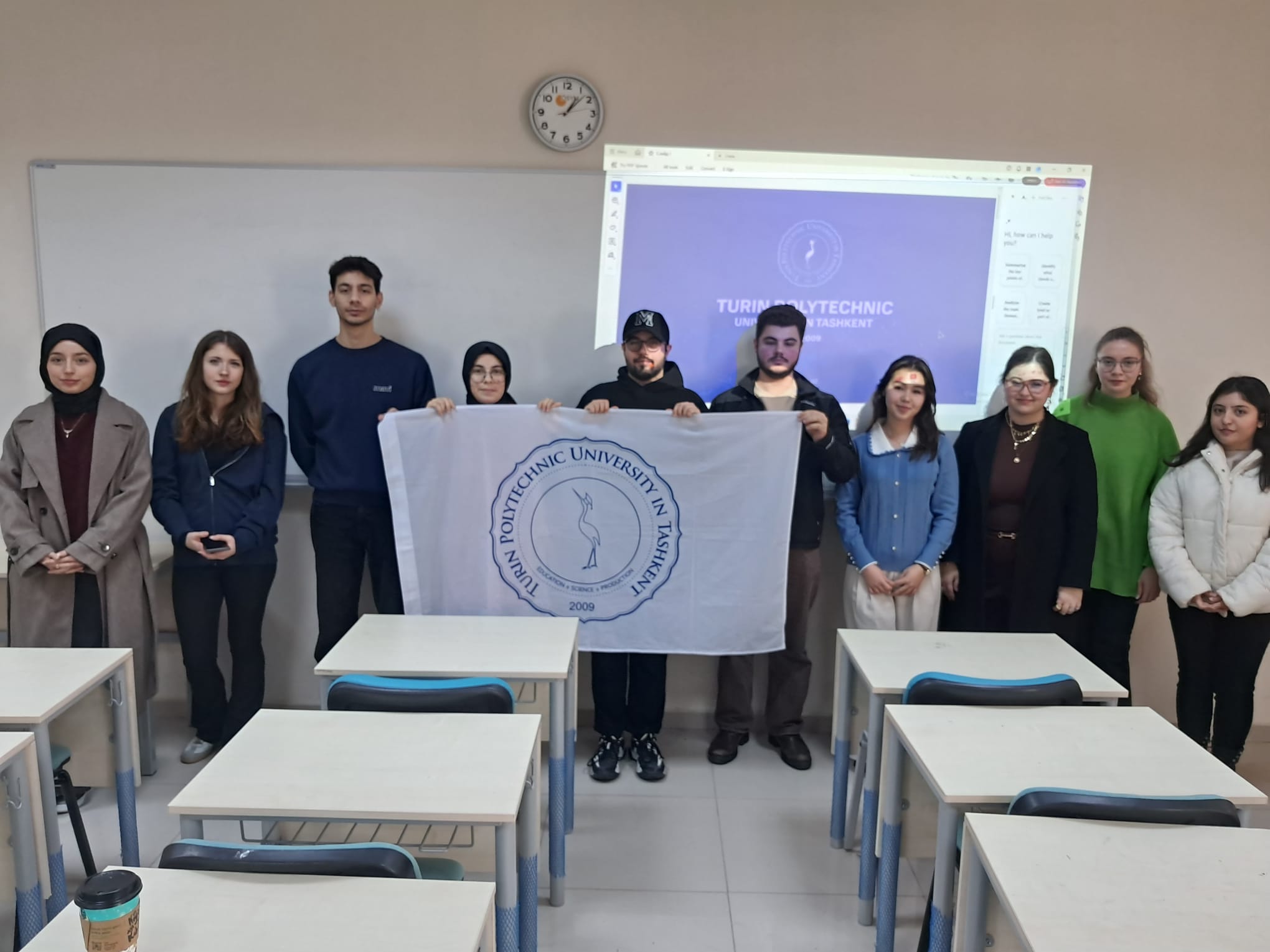 Turin Universitesi Öğrencisi Bölümümüzde Sunum Yaptı