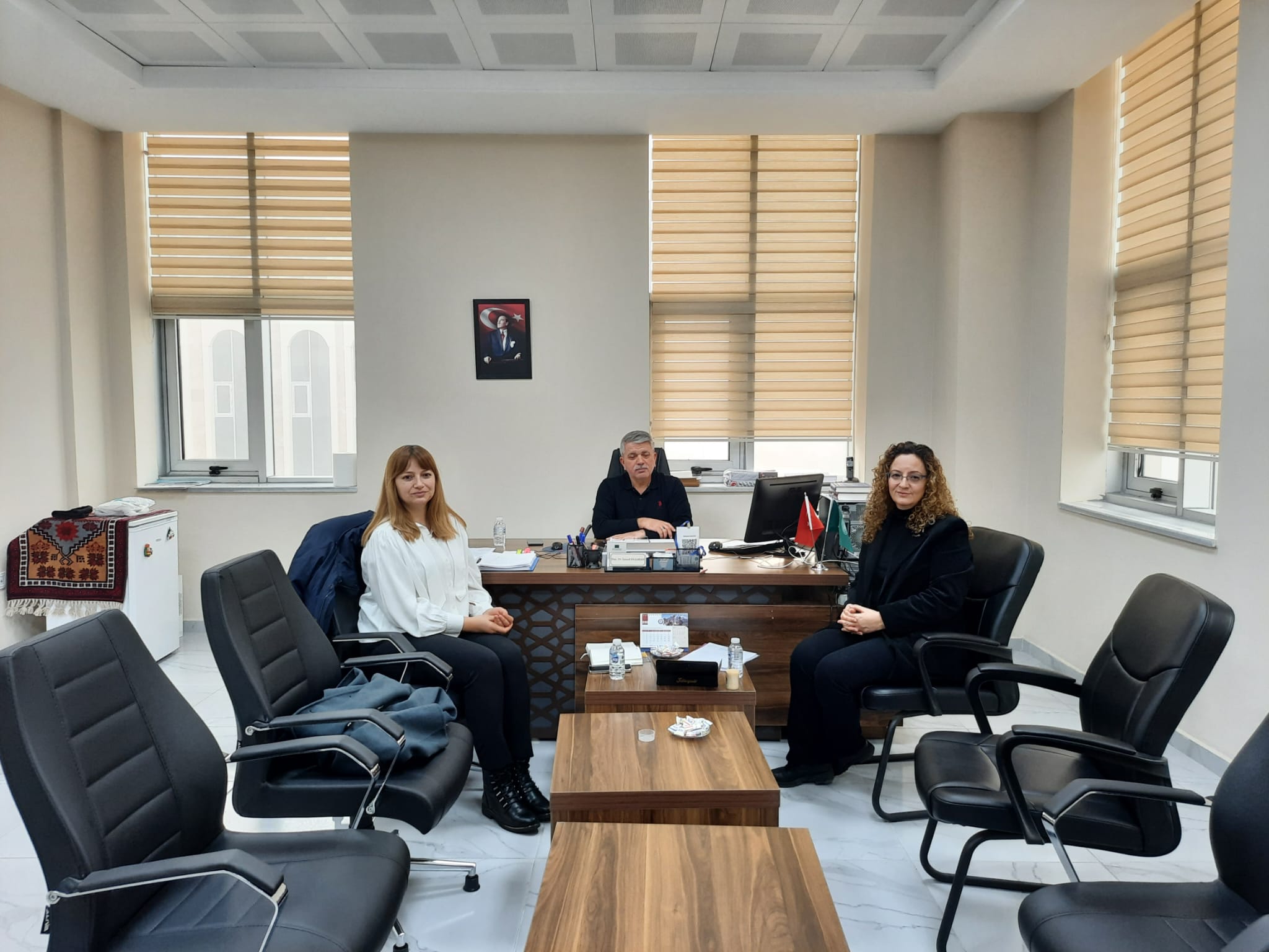 Üniversitemiz Engelsiz Üniversite Koordinatörlüğü’nün Fakültemiz Ziyareti