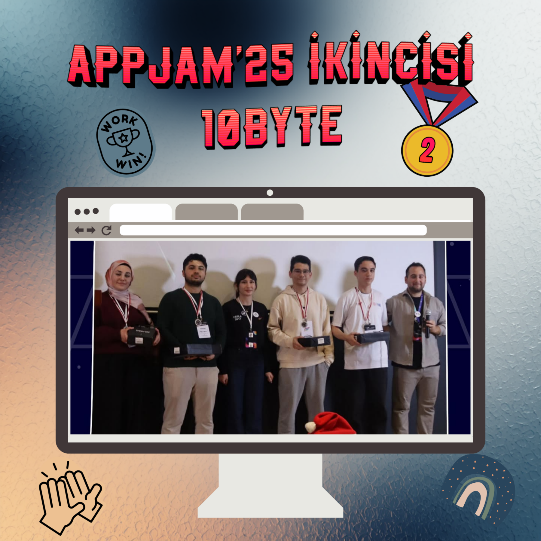 APPJAM25 Bölüm Öğrencilerimden İkincilik Derecesi