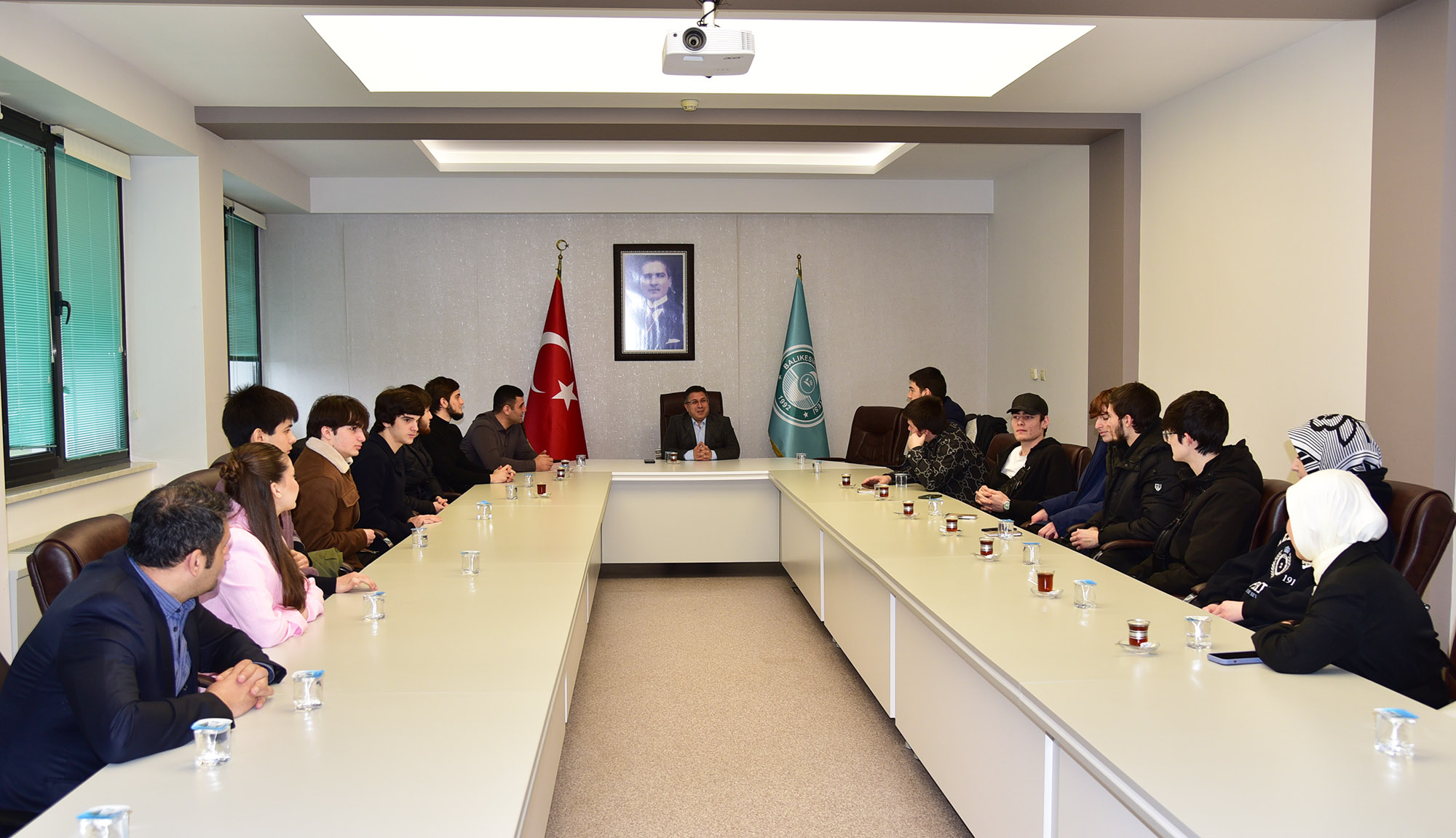Rektör Oğurlu, Rusya Federasyonu Bölgesi Uluslararası Öğrencileri ile Tanışma Toplantısında Bir Araya Geldi 2