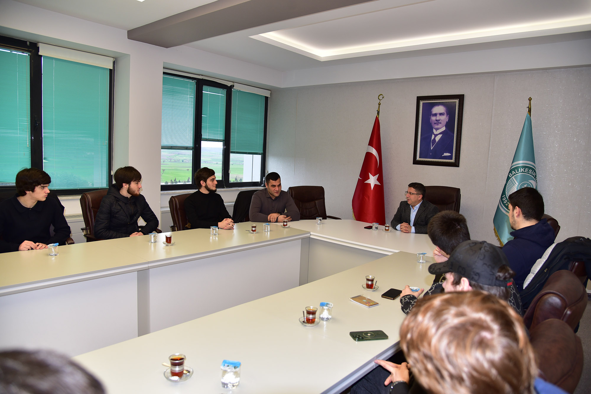 Rektör Oğurlu, Rusya Federasyonu Bölgesi Uluslararası Öğrencileri ile Tanışma Toplantısında Bir Araya Geldi 3