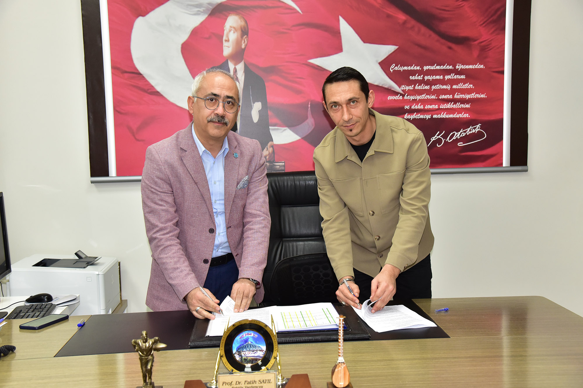 BAÜN’den Gıda Sektöründe 7+1 Mesleki Eğitim Hamlesi: Ünal Çiftliği ile Protokol İmzalandı 2