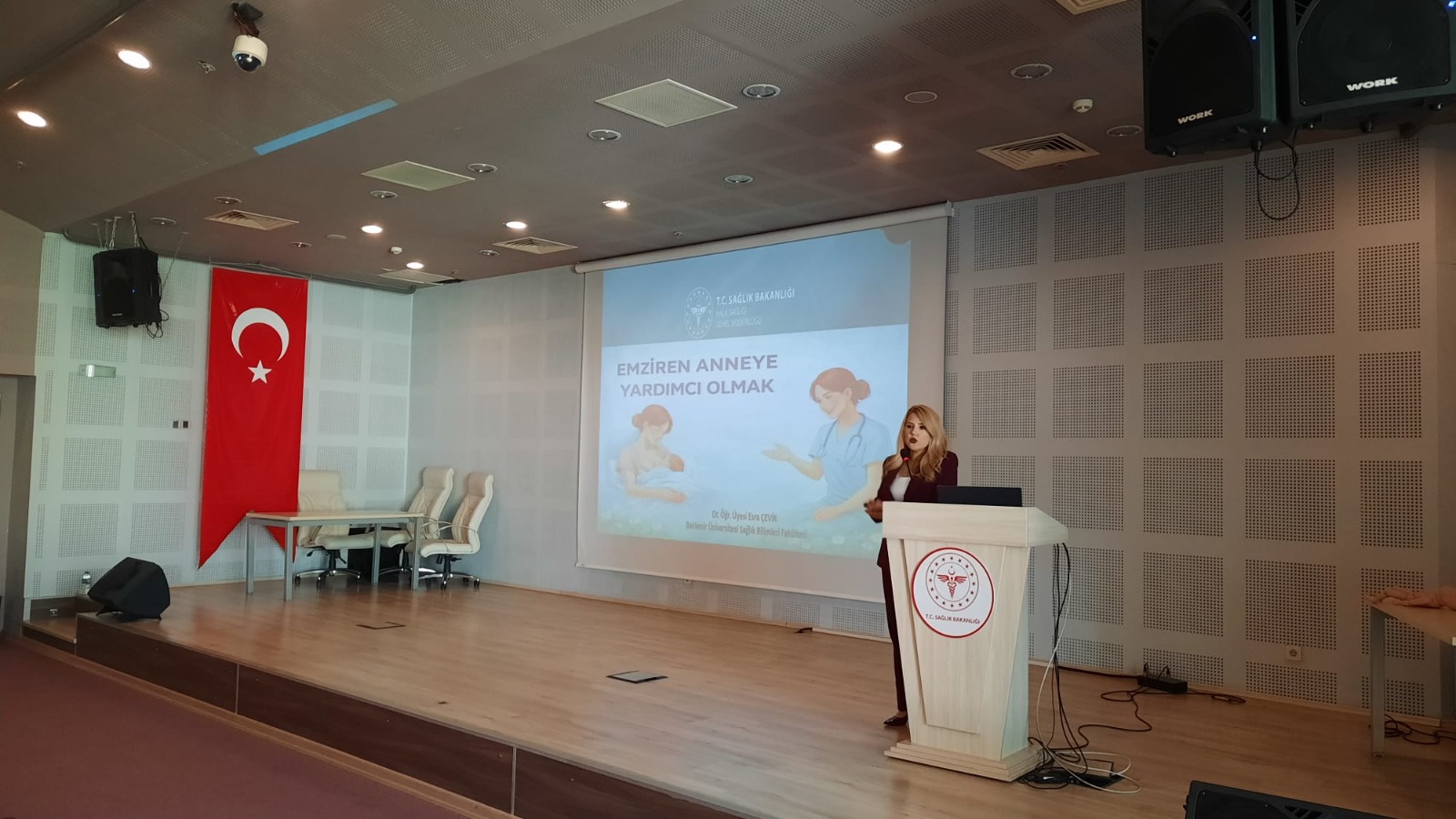 Bölümümüzden Emzirme Danışmanlığı Eğitimine Akademik Katkı