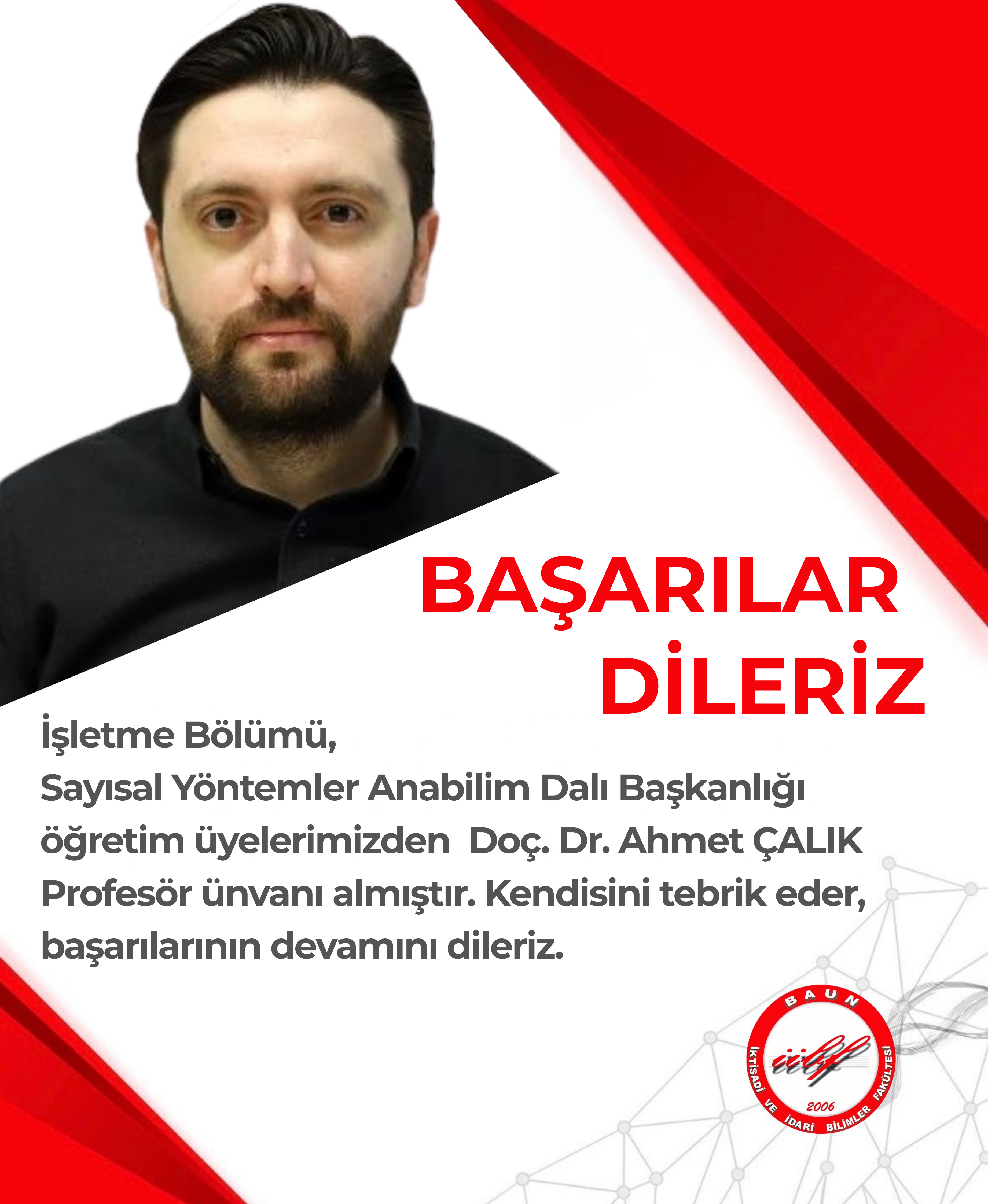 BAŞARILAR DİLERİZ...