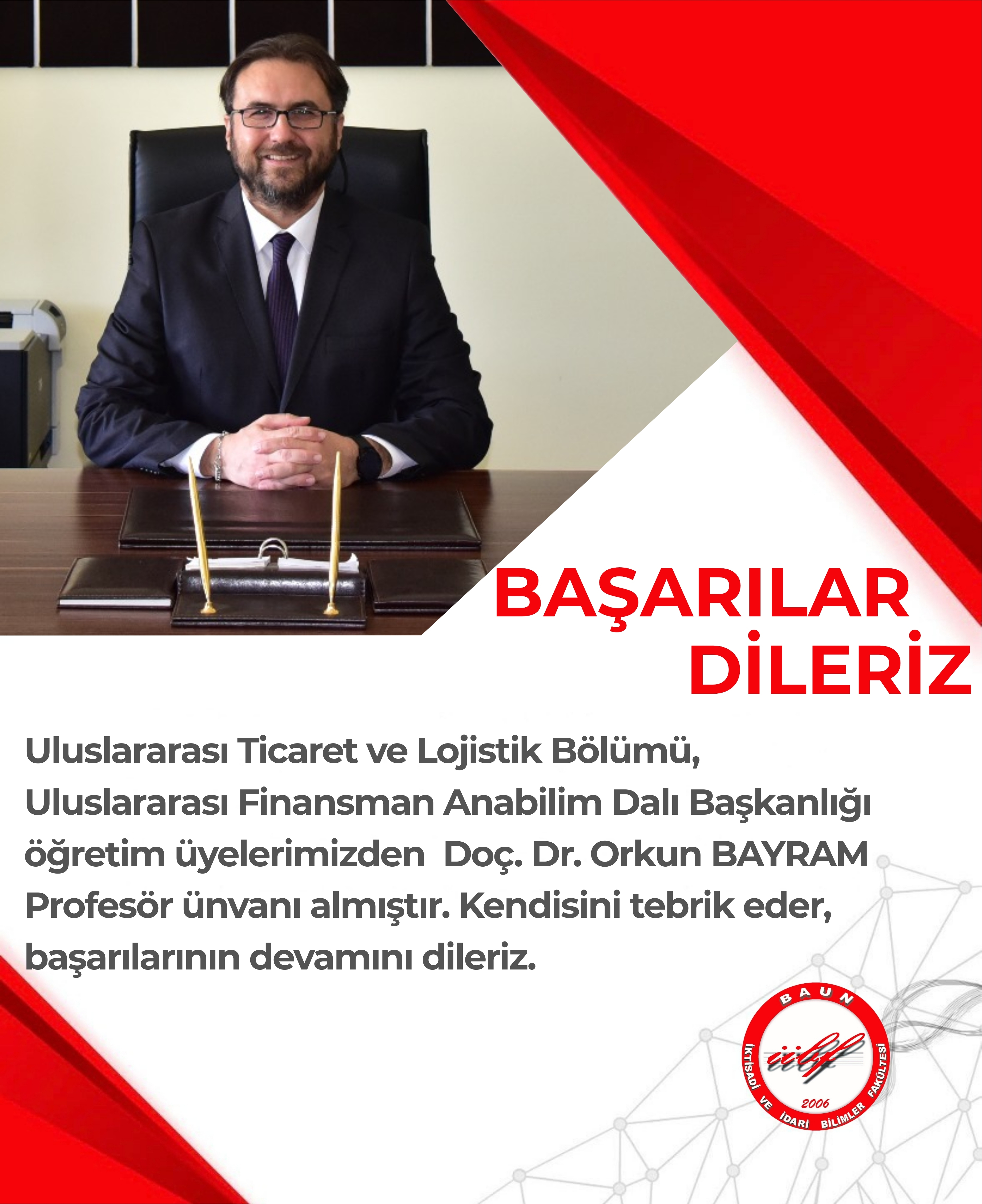 BAŞARILAR DİLERİZ...