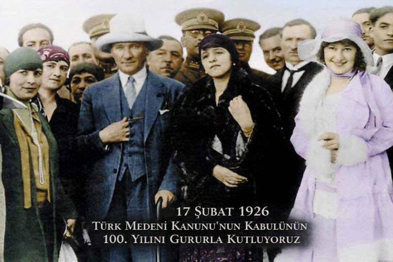 Türk Medeni Kanunu'nun kabulünün 100. yılı kutlu olsun!